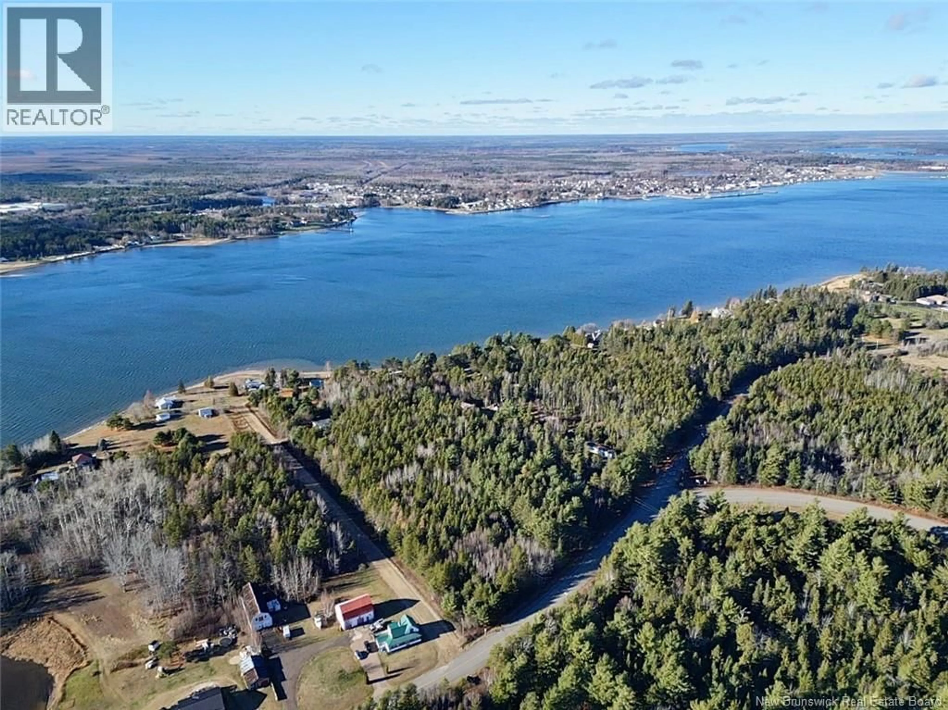 A pic from outside/outdoor area/front of a property/back of a property/a pic from drone, water/lake/river/ocean view for 40 ALLISON LANE, Jardineville New Brunswick E4W2H1