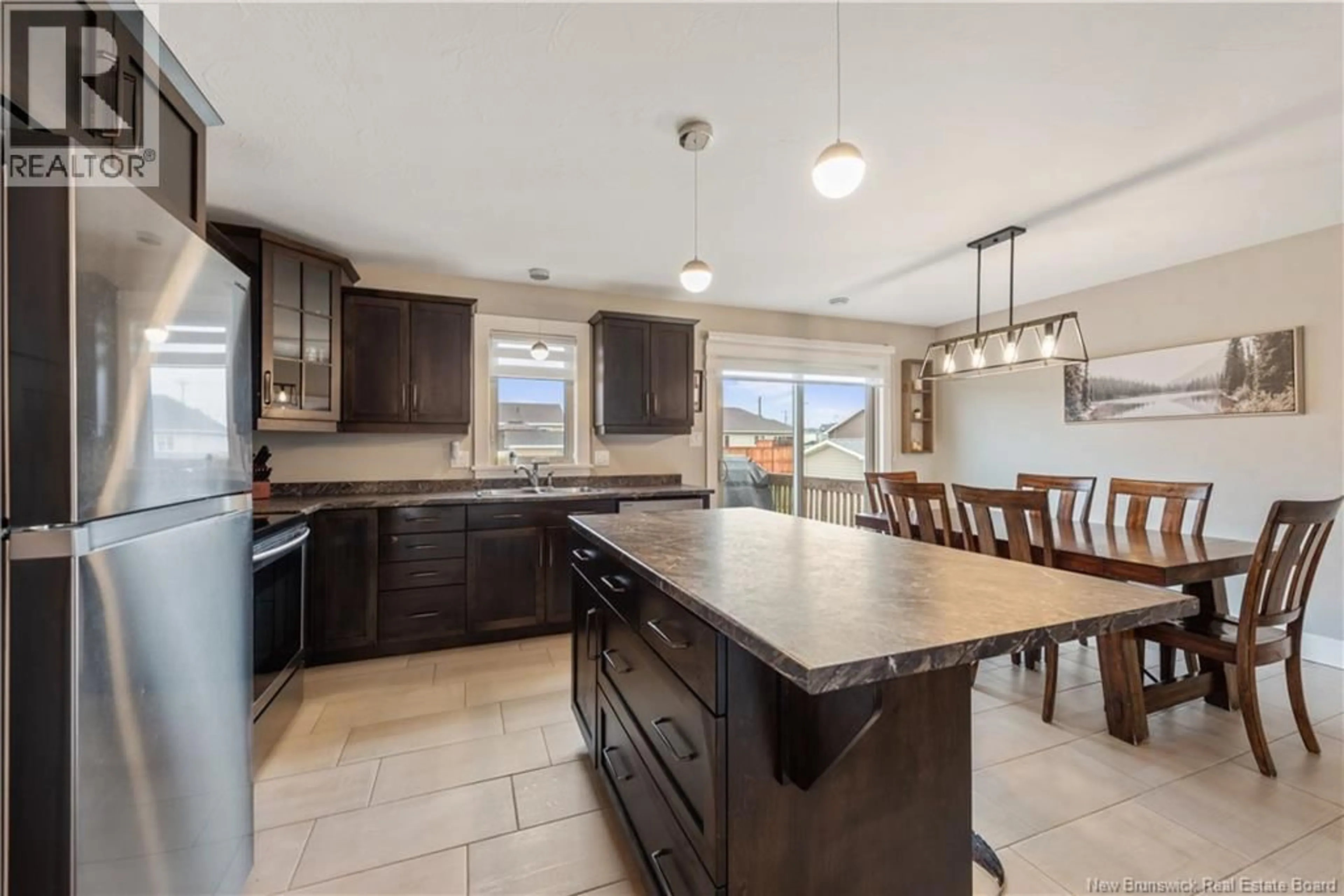 Open concept kitchen, ceramic/tile floor for 10 GUY, Shediac New Brunswick E4P0L5