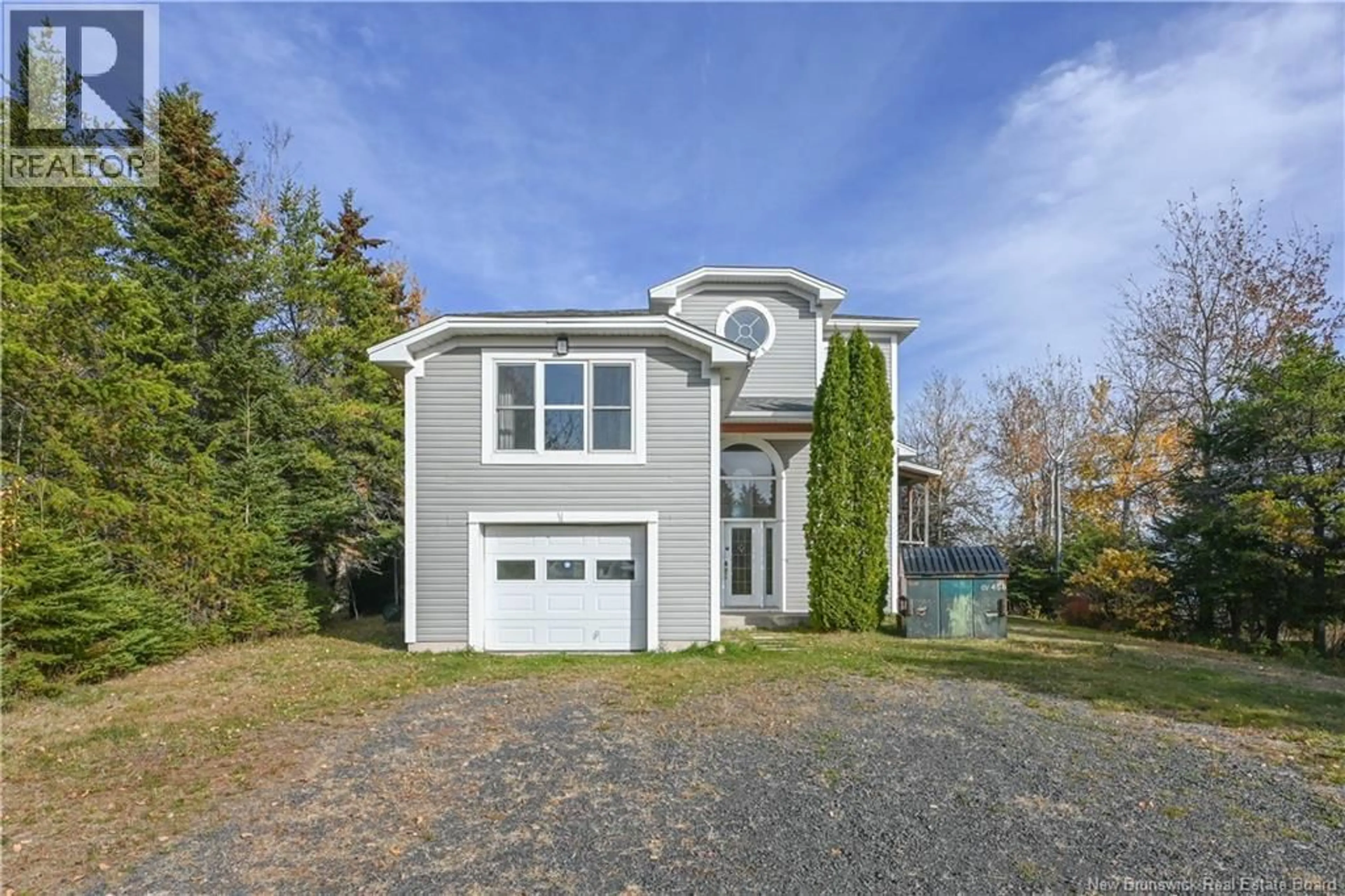 Home with vinyl exterior material, street for 328 MCLAUGHLIN ROAD, Pointe-à-Bouleau New Brunswick E1X2G2