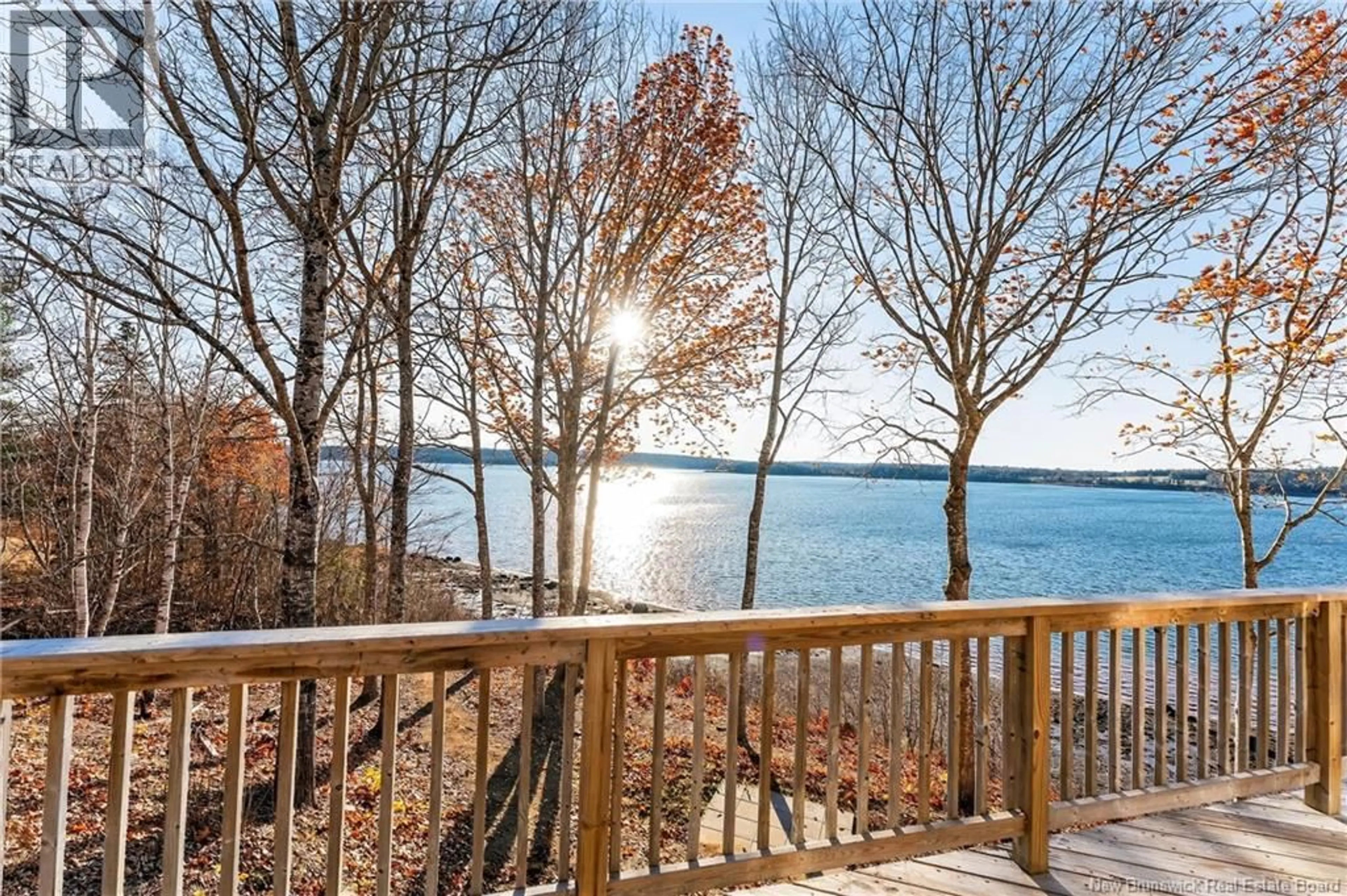 Patio, water/lake/river/ocean view for 178 HILLS POINT ROAD, Oak Bay New Brunswick E3L3J7