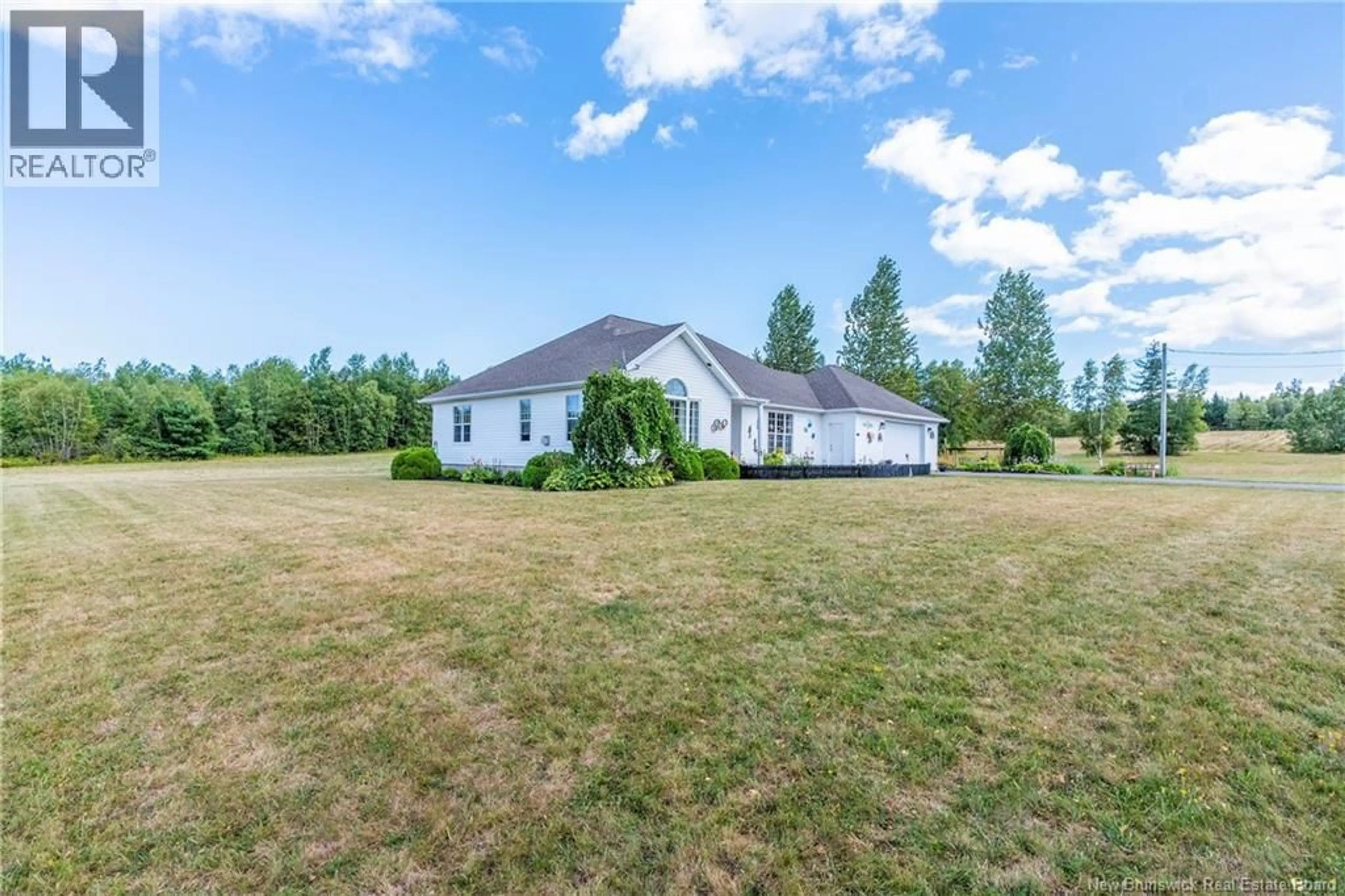 A pic from outside/outdoor area/front of a property/back of a property/a pic from drone, unknown for 119 SAINT GREGOIRE ROAD, Saint-Grégoire New Brunswick E4V2R2