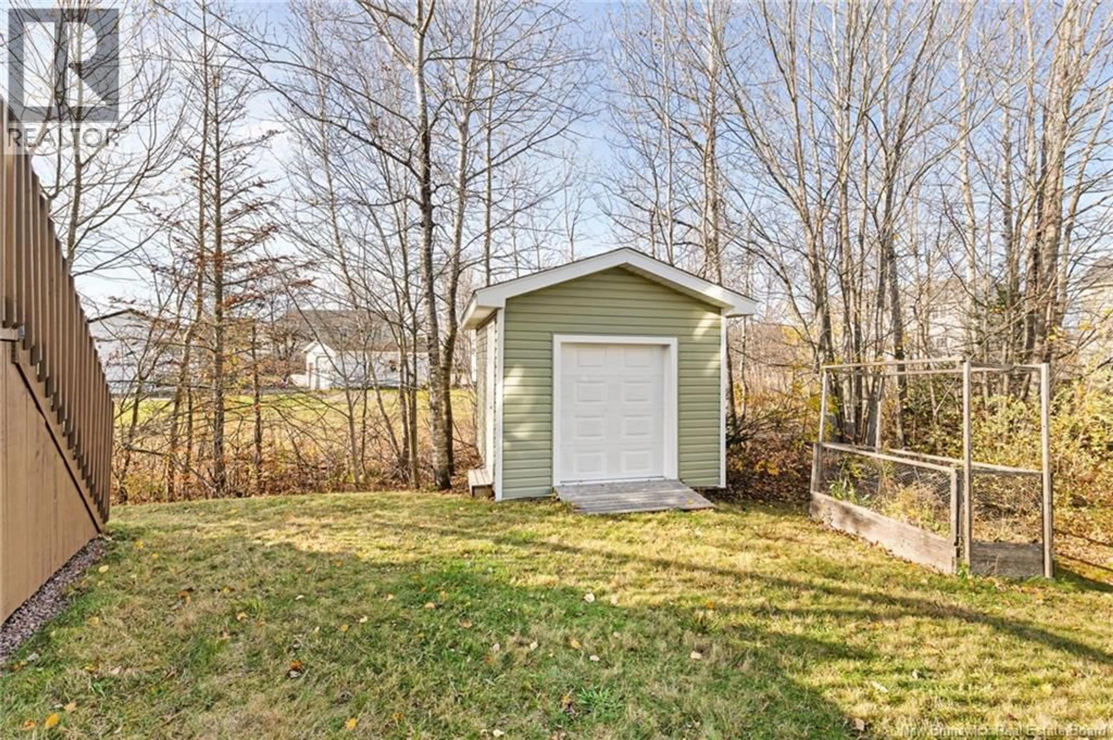 Shed for 59 CASPIAN COURT, Moncton New Brunswick E1G1X8
