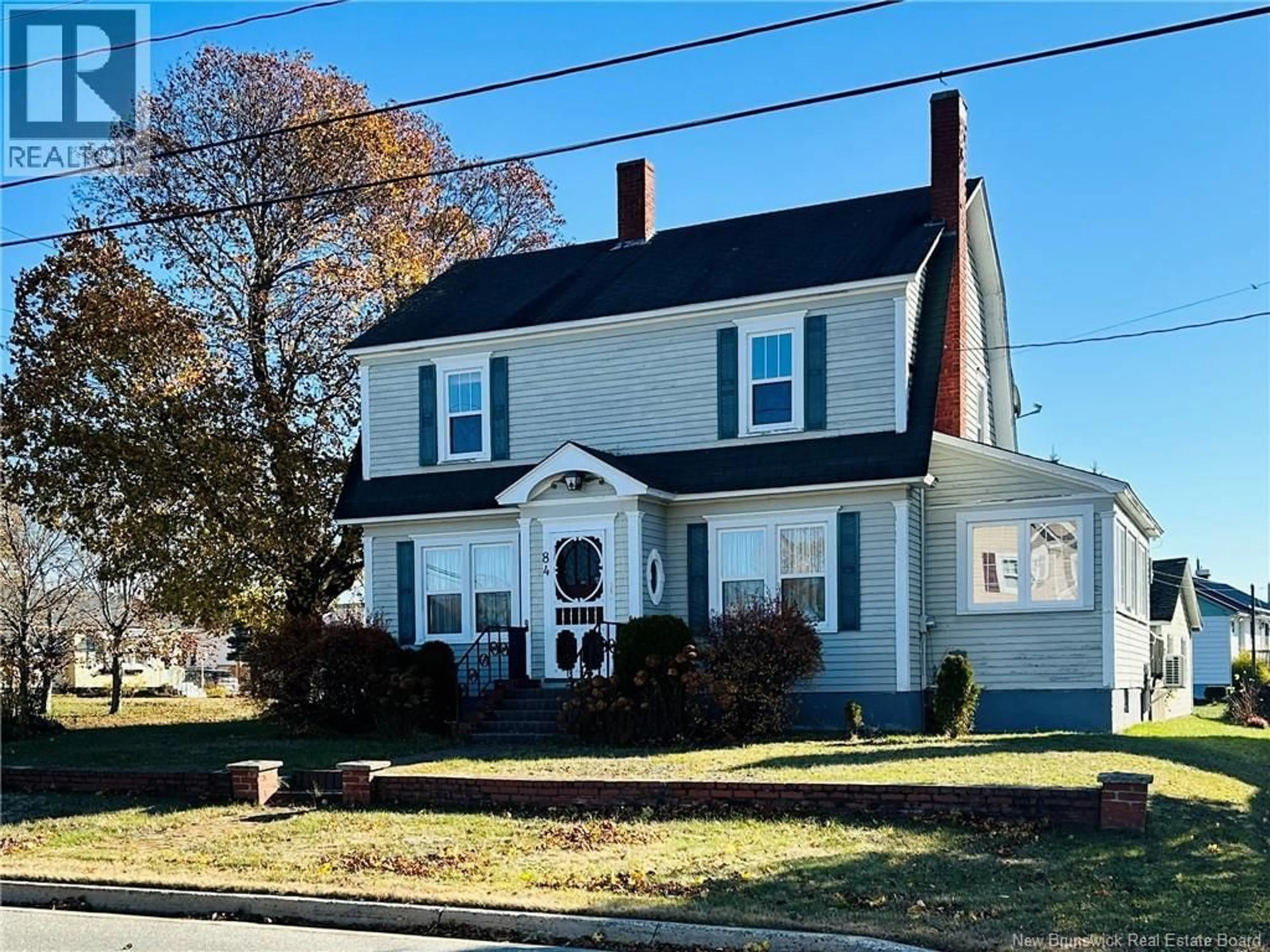 Home with vinyl exterior material, street for 84 HOWARD STREET, Miramichi New Brunswick E1N1V8