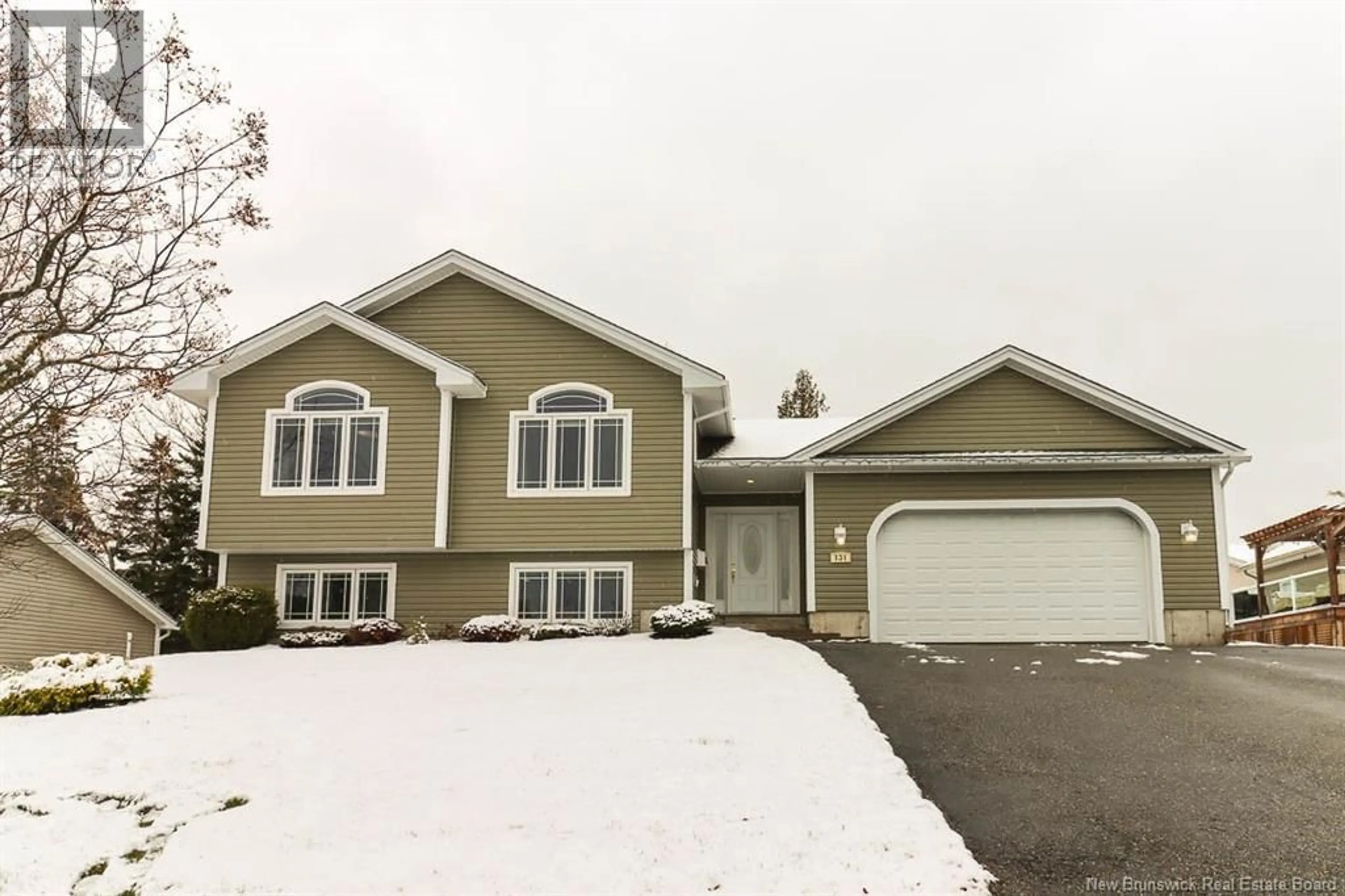 Home with vinyl exterior material, street for 131 MARLIN DRIVE, Saint John New Brunswick E2K0E1