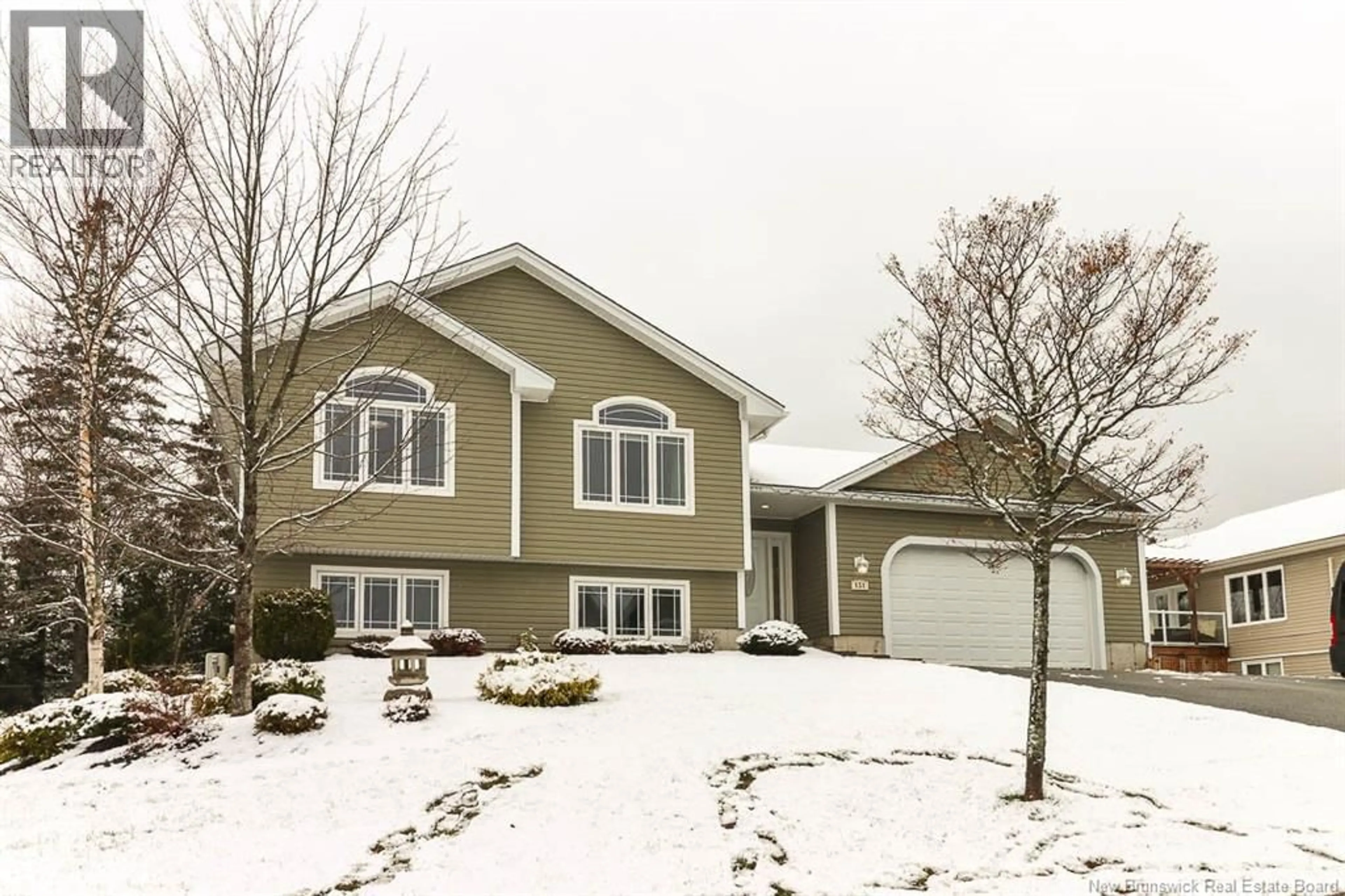Home with vinyl exterior material, street for 131 MARLIN DRIVE, Saint John New Brunswick E2K0E1