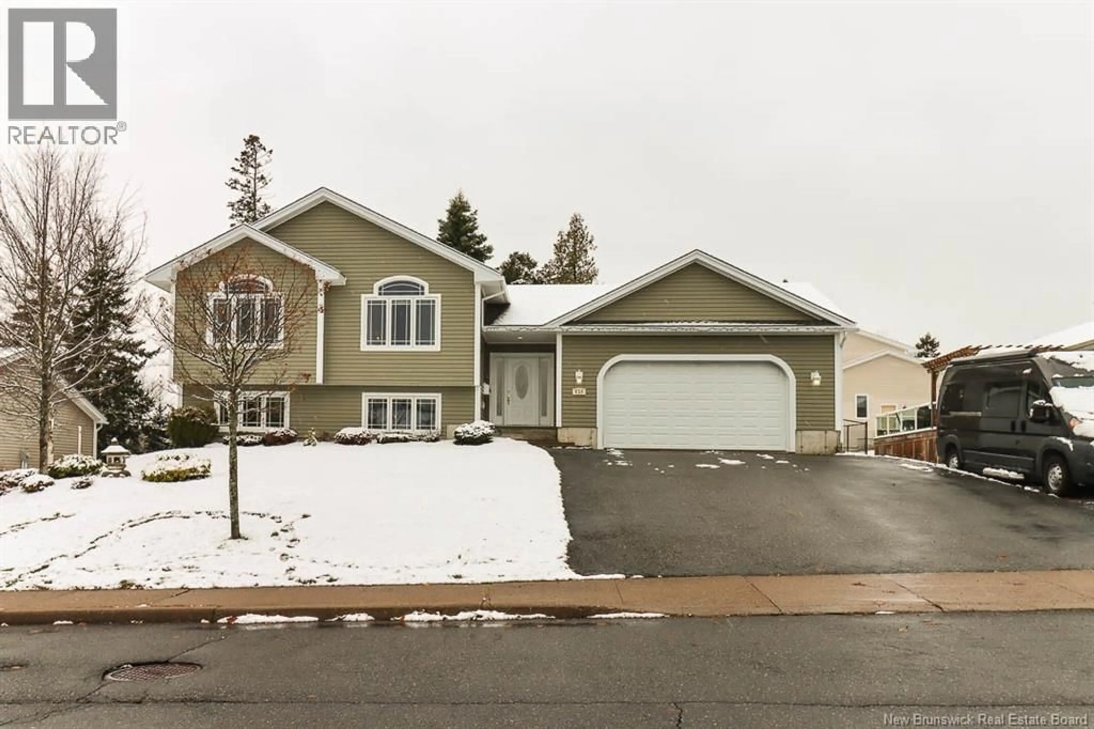 Home with vinyl exterior material, street for 131 MARLIN DRIVE, Saint John New Brunswick E2K0E1