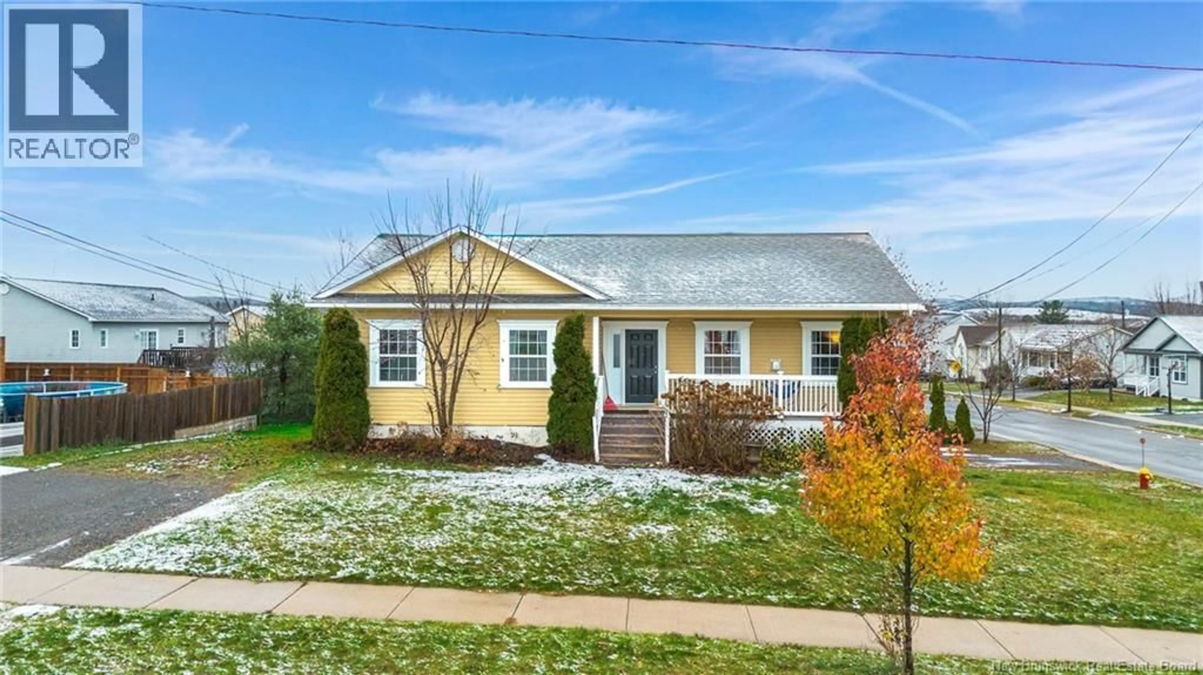 Home with vinyl exterior material, street for 150 GILRIDGE DRIVE, Douglas New Brunswick E3A0R9