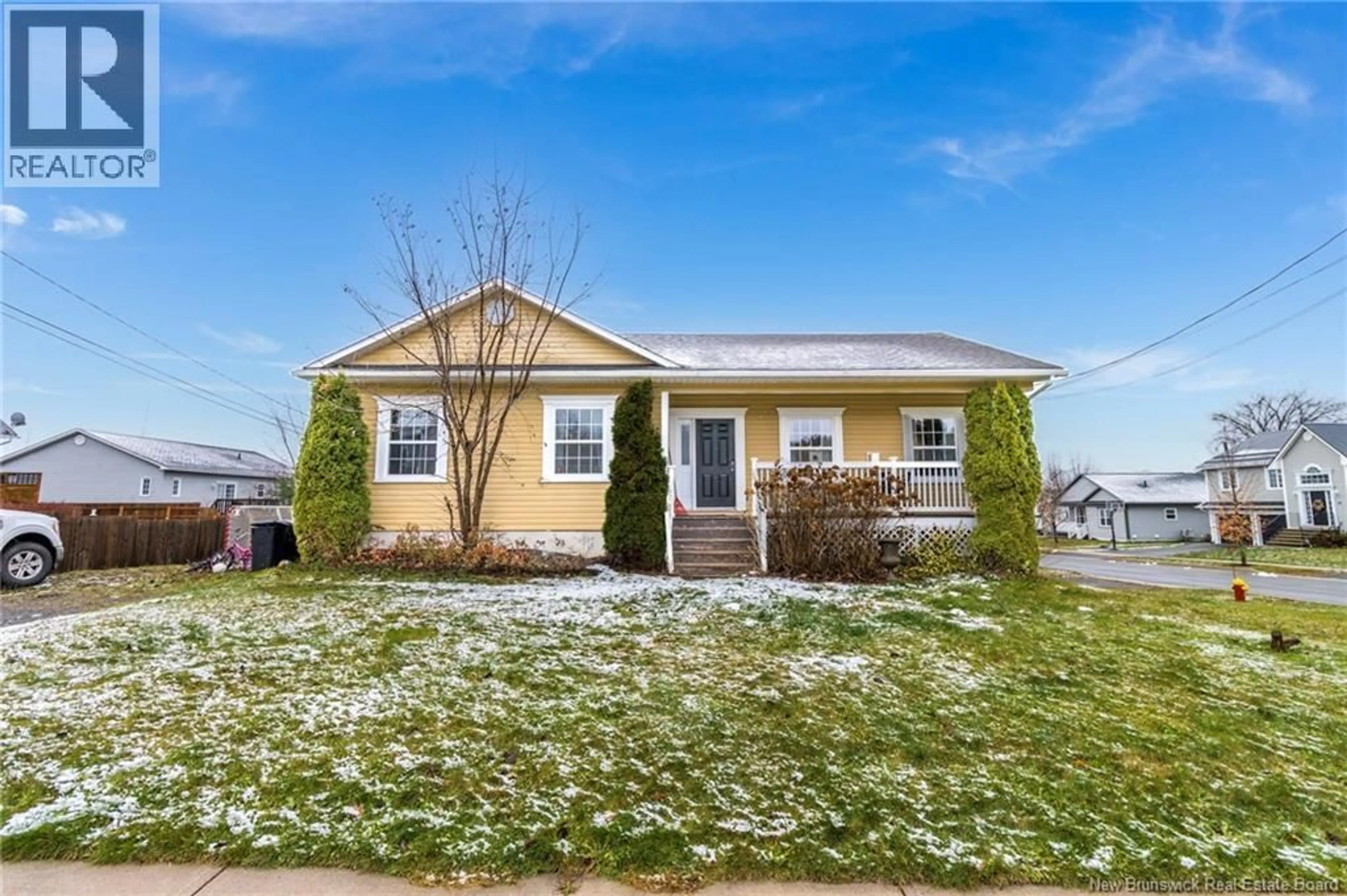 Home with vinyl exterior material, street for 150 GILRIDGE DRIVE, Douglas New Brunswick E3A0R9