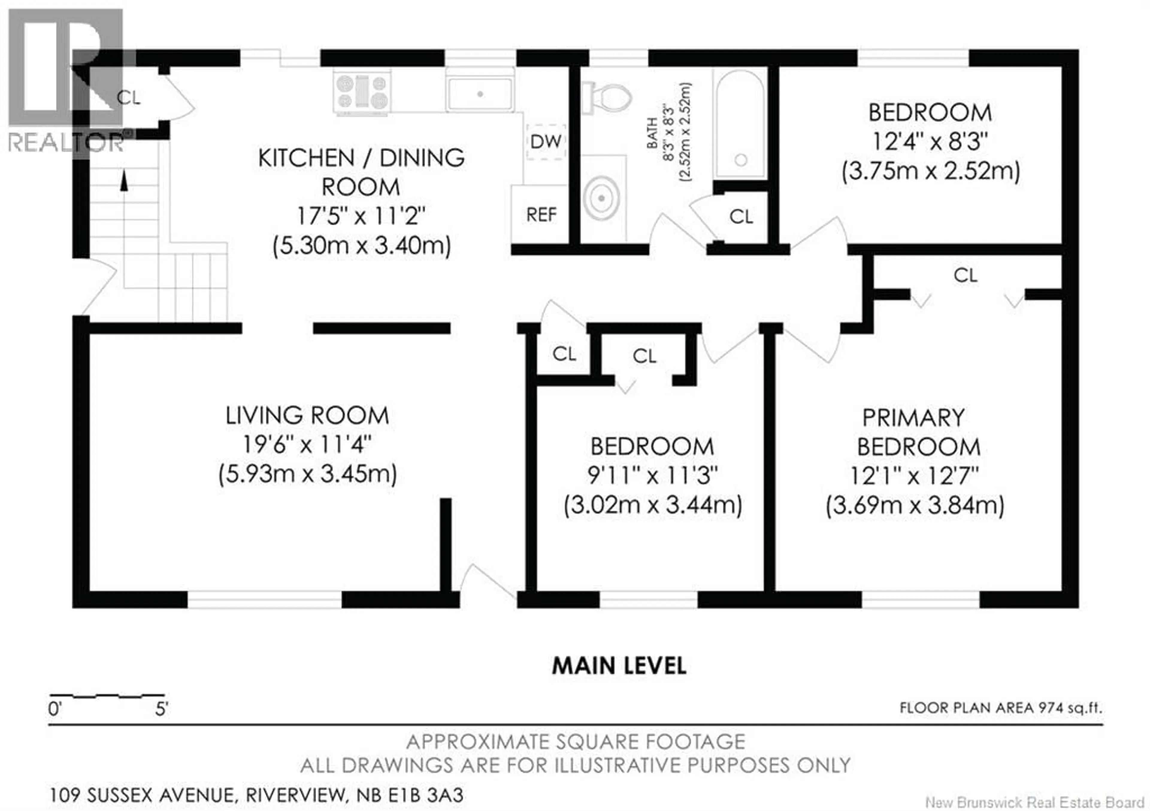 Floor plan for 109 SUSSEX AVENUE, Riverview New Brunswick E1B3A3