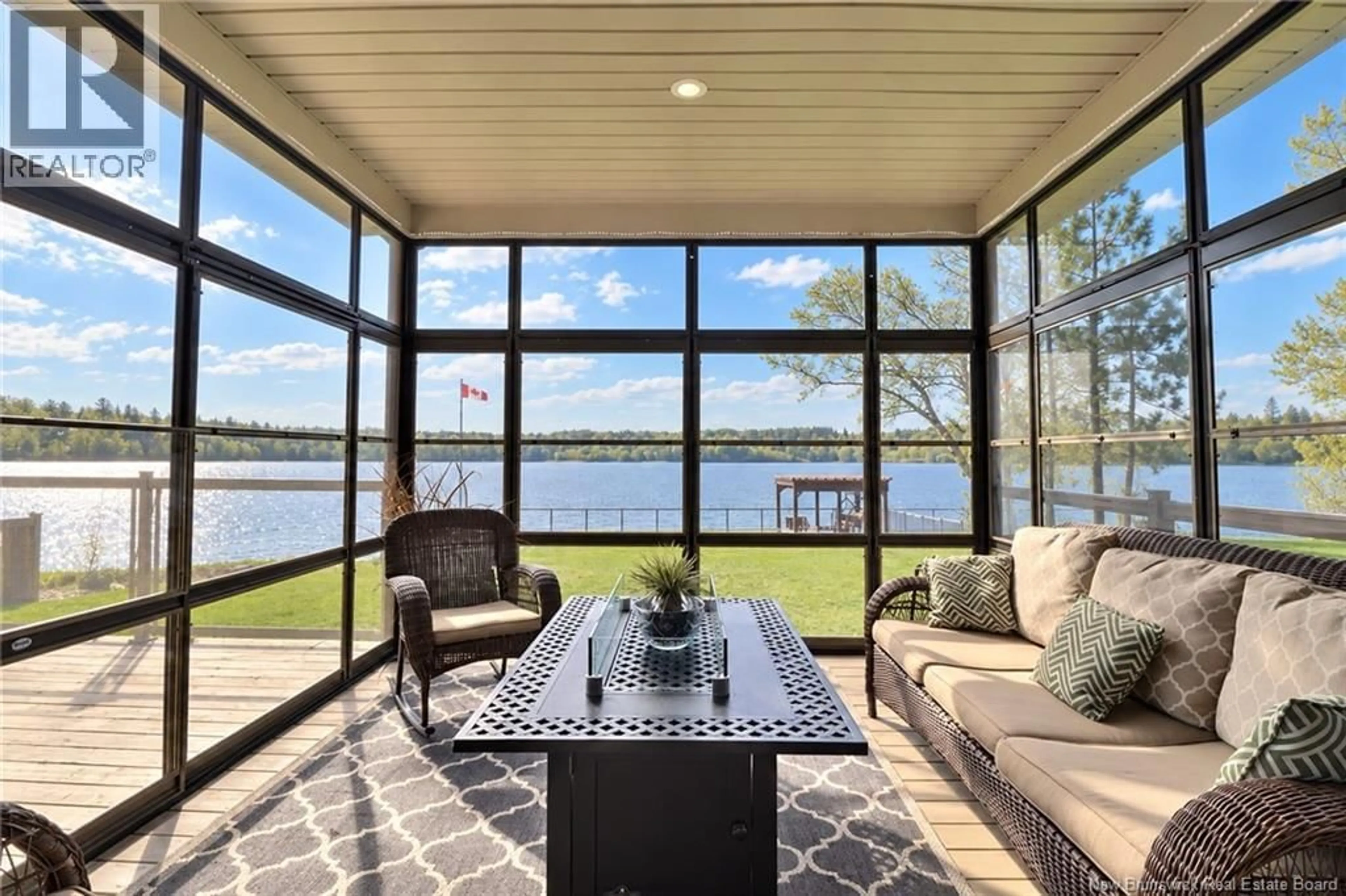 Patio, water/lake/river/ocean view for 4 HILAIRE STREET, Sainte-Marie-De-Kent New Brunswick E4S1V9