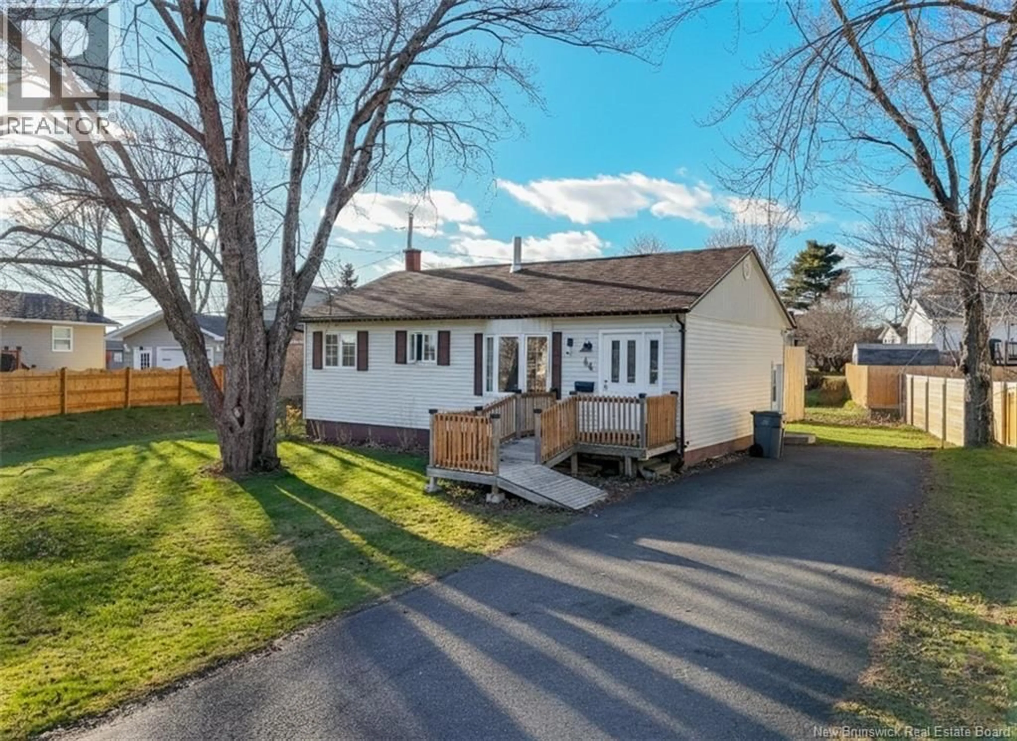 A pic from outside/outdoor area/front of a property/back of a property/a pic from drone, street for 44 CLEARVIEW AVENUE, Fredericton New Brunswick E3A1K1