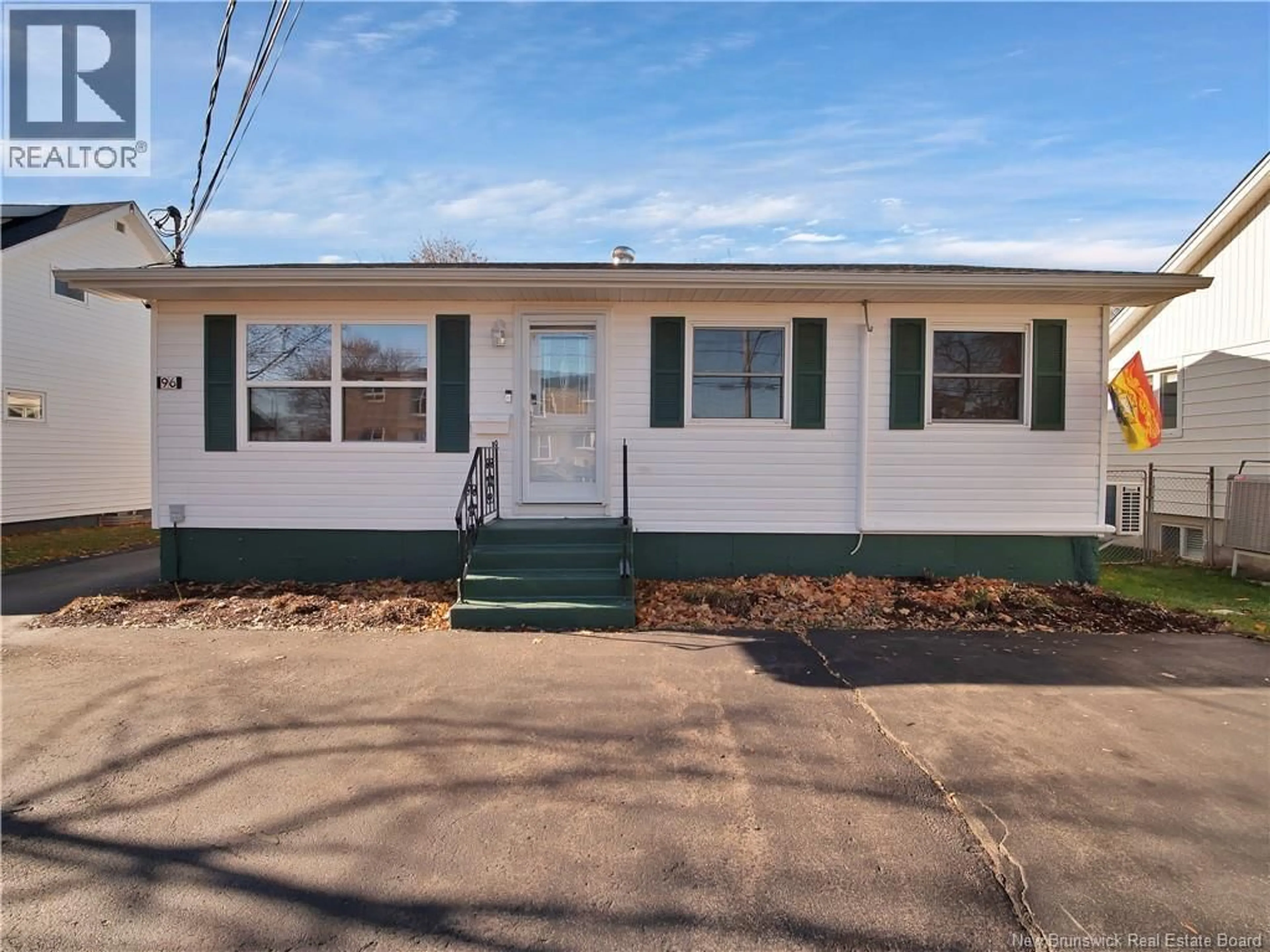 Home with vinyl exterior material, street for 96 ATKINSON, Moncton New Brunswick E1C7S5