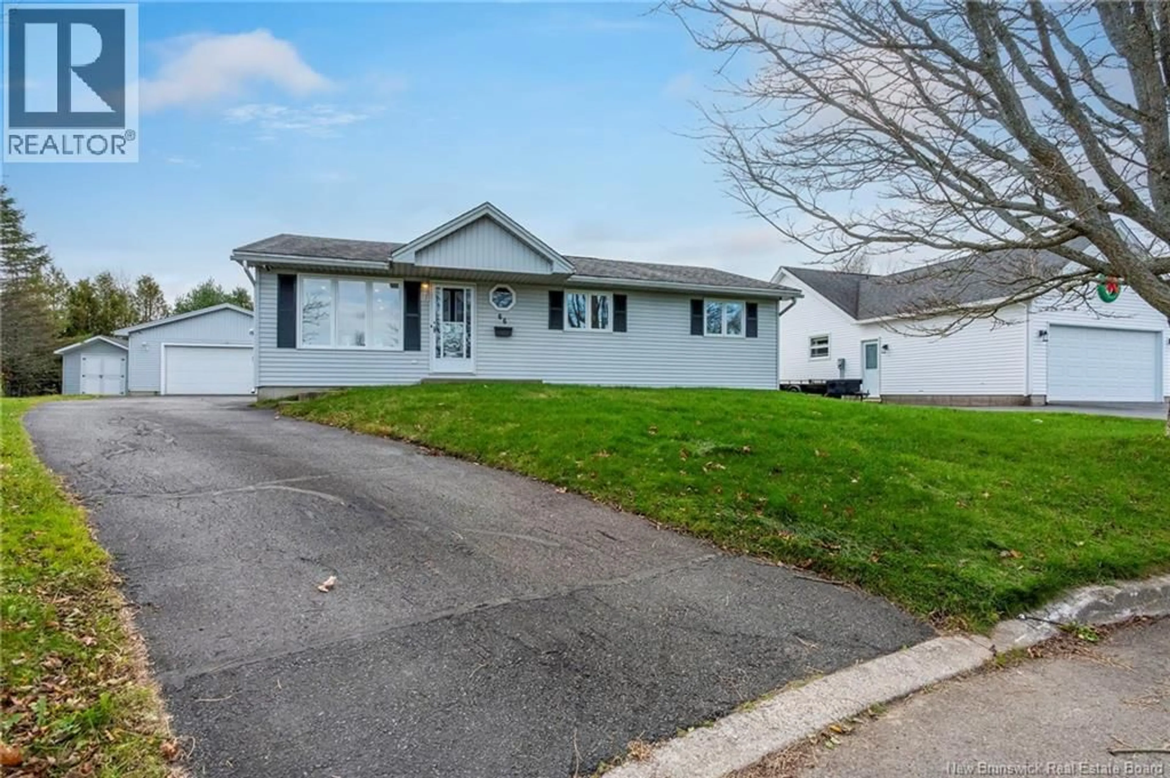 Home with vinyl exterior material, street for 66 SUNNYBROOK TERRACE, Saint John New Brunswick E2J4L6