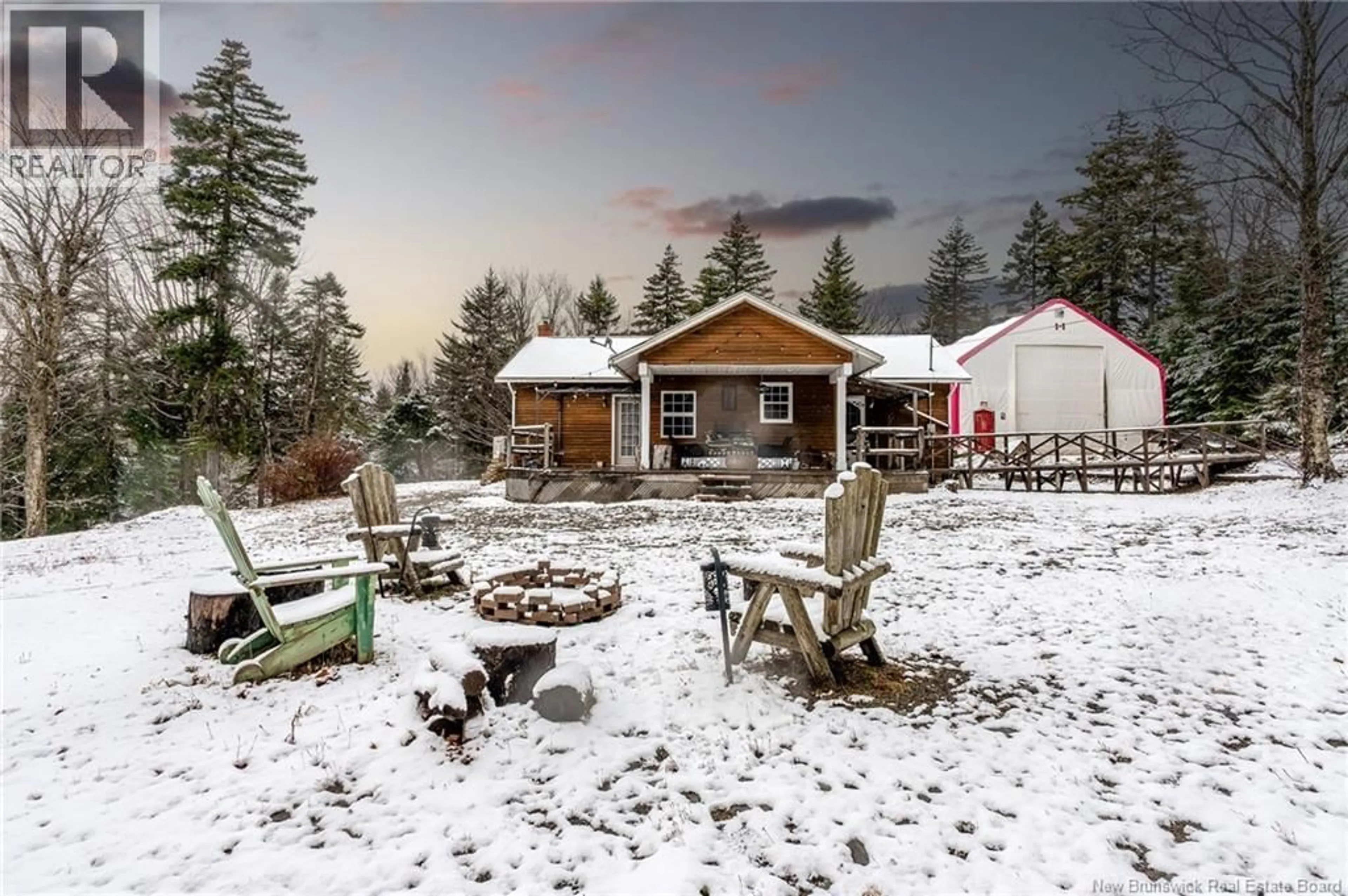 A pic from outside/outdoor area/front of a property/back of a property/a pic from drone, mountain view for 103 BACKLAND ROAD, Kingston New Brunswick E5N1E4