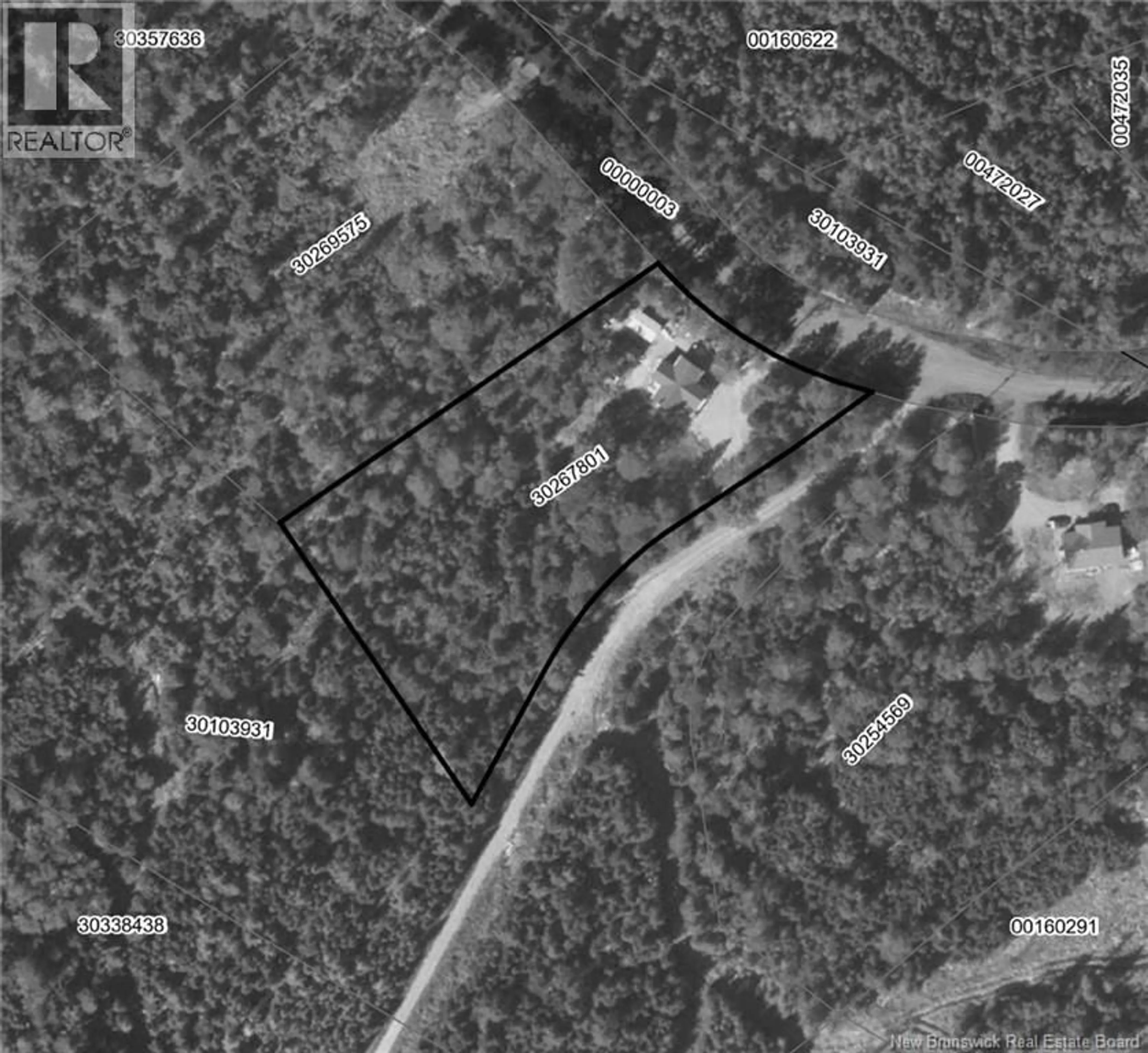 Picture of a map for 103 BACKLAND ROAD, Kingston New Brunswick E5N1E4