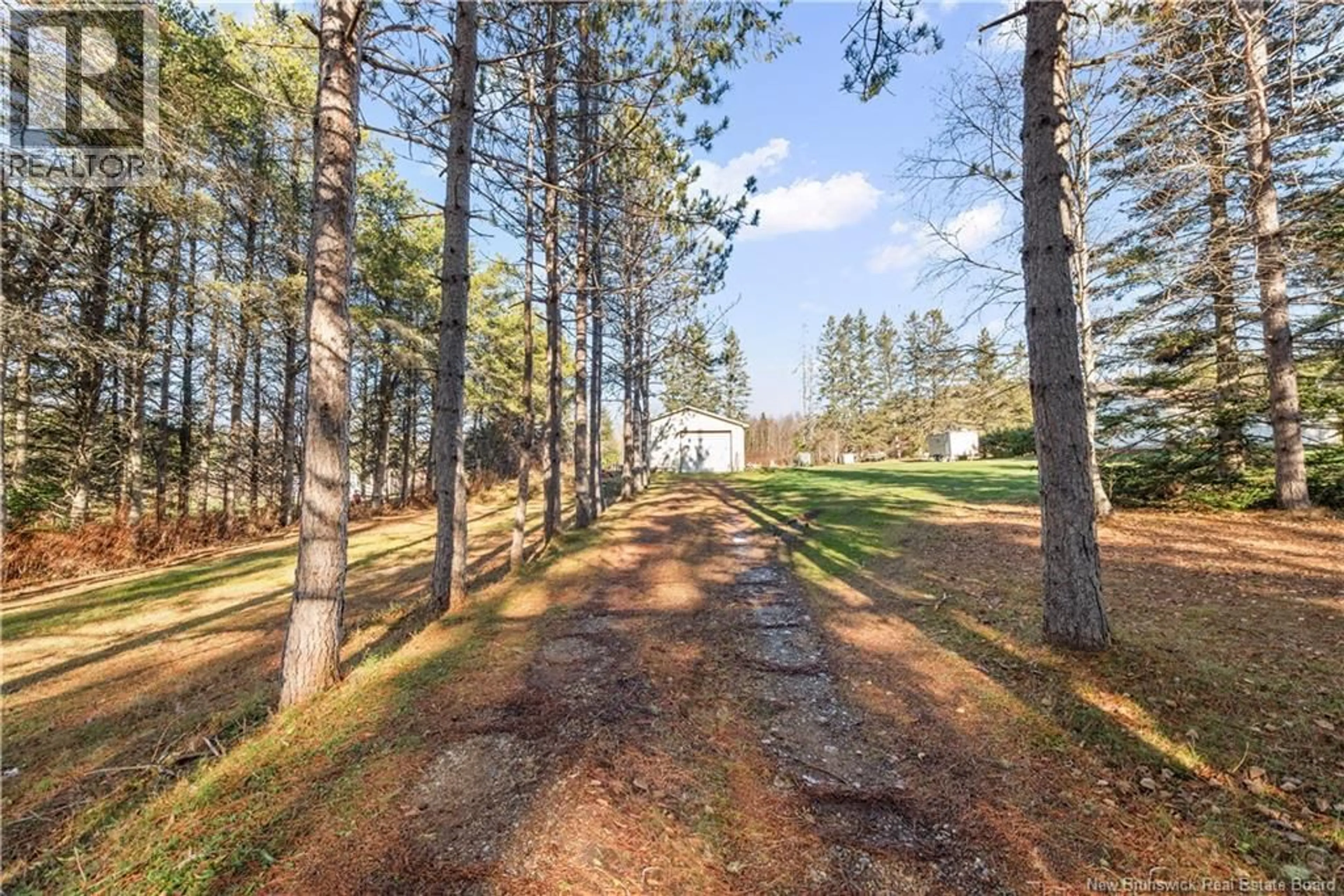 A pic from outside/outdoor area/front of a property/back of a property/a pic from drone, forest/trees view for 233 LAC, Memramcook New Brunswick E4K1R6
