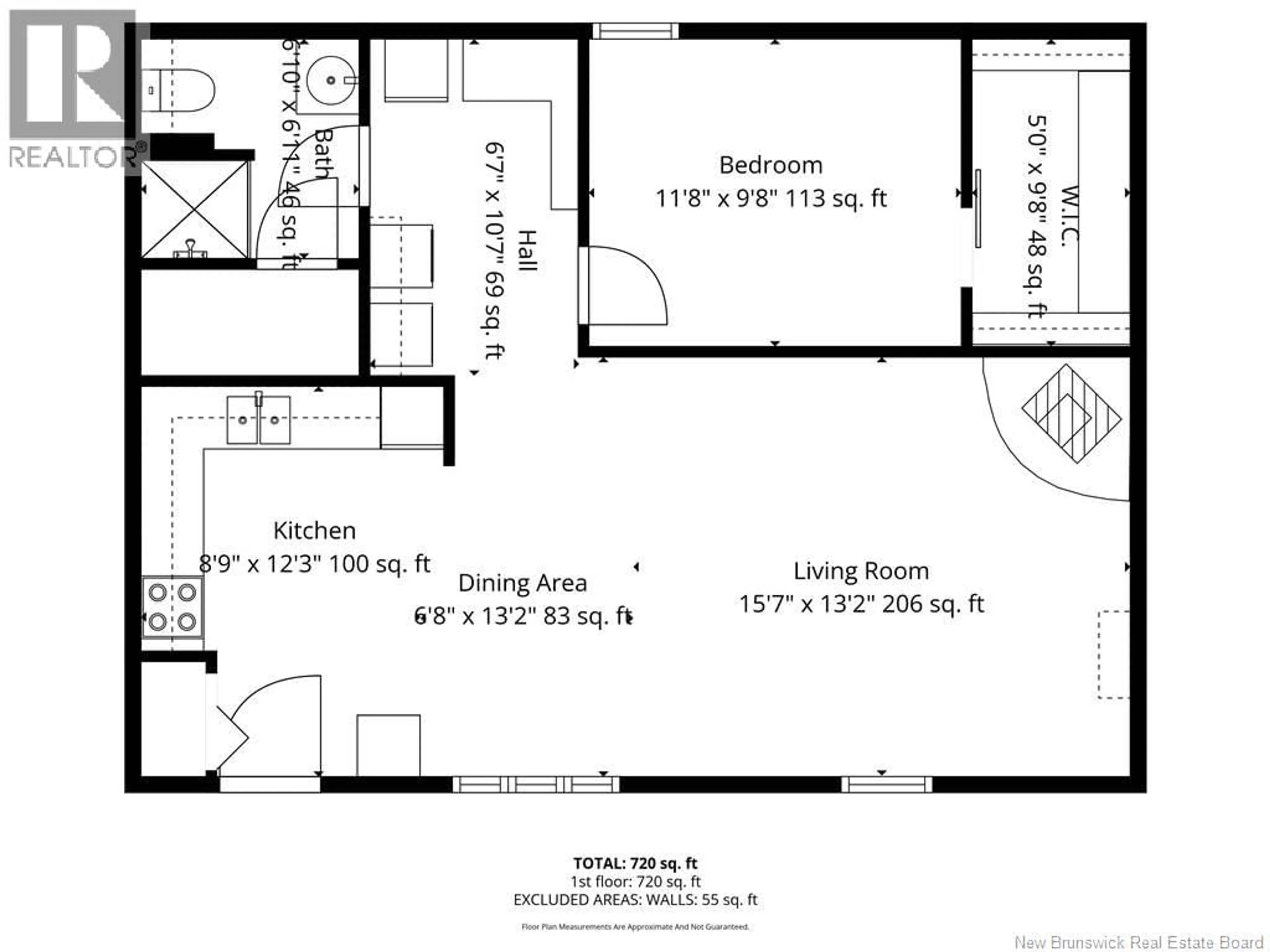 Floor plan for 233 LAC, Memramcook New Brunswick E4K1R6