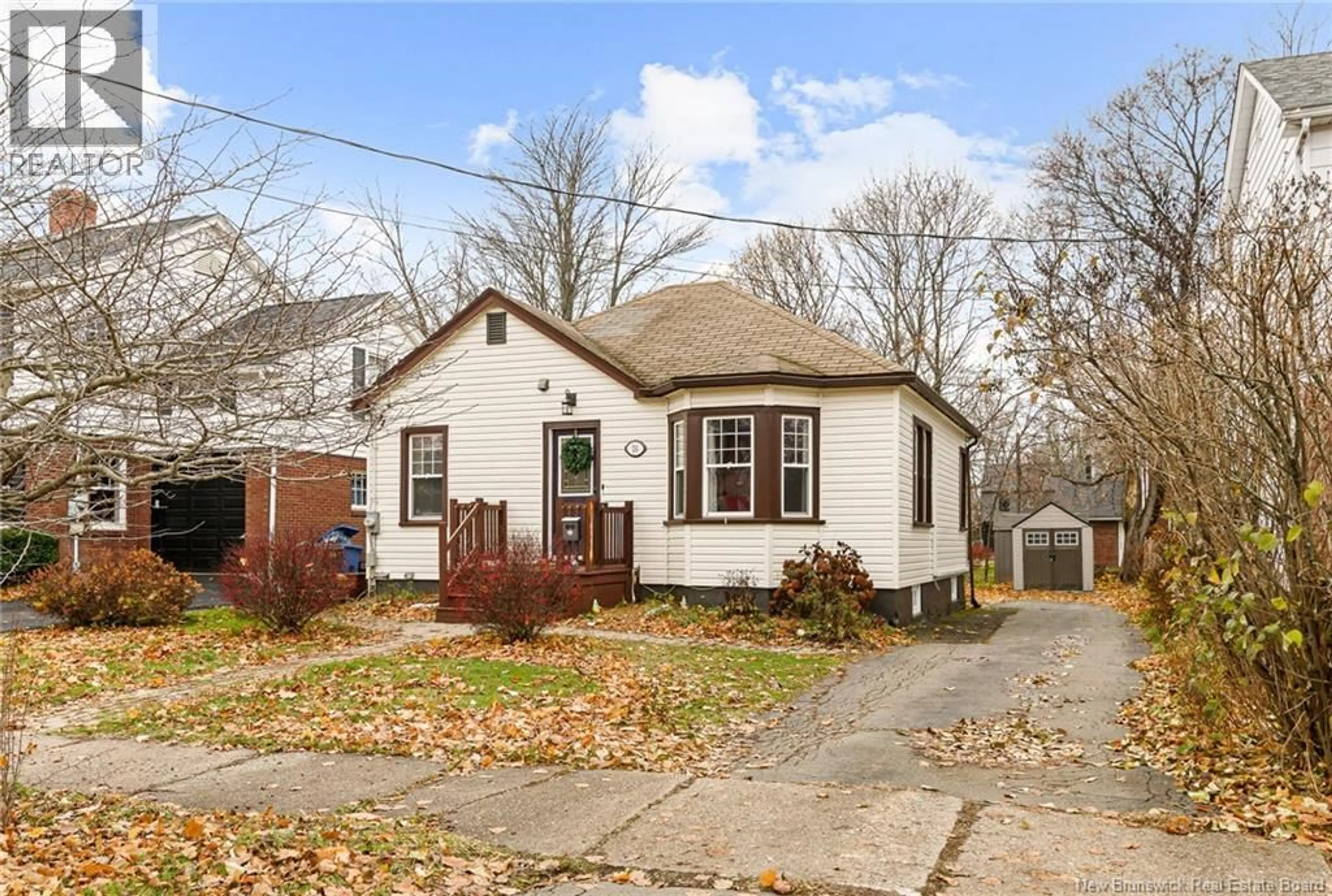 Home with brick exterior material, street for 24 GRANDVIEW AVENUE, Moncton New Brunswick E1E3J8