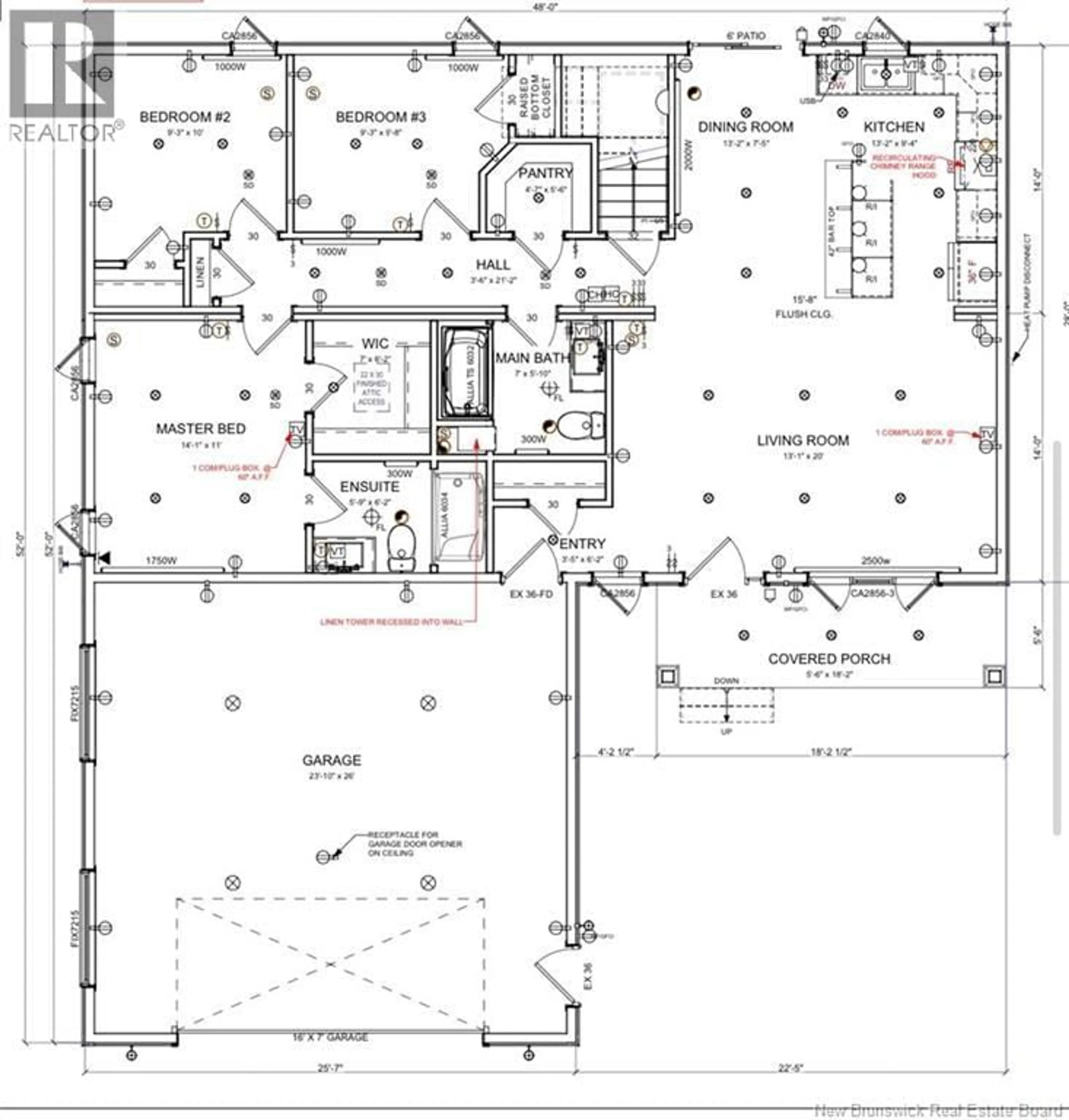 Floor plan for 208 CROCKS POINT STREET, Keswick Ridge New Brunswick E6L1T5