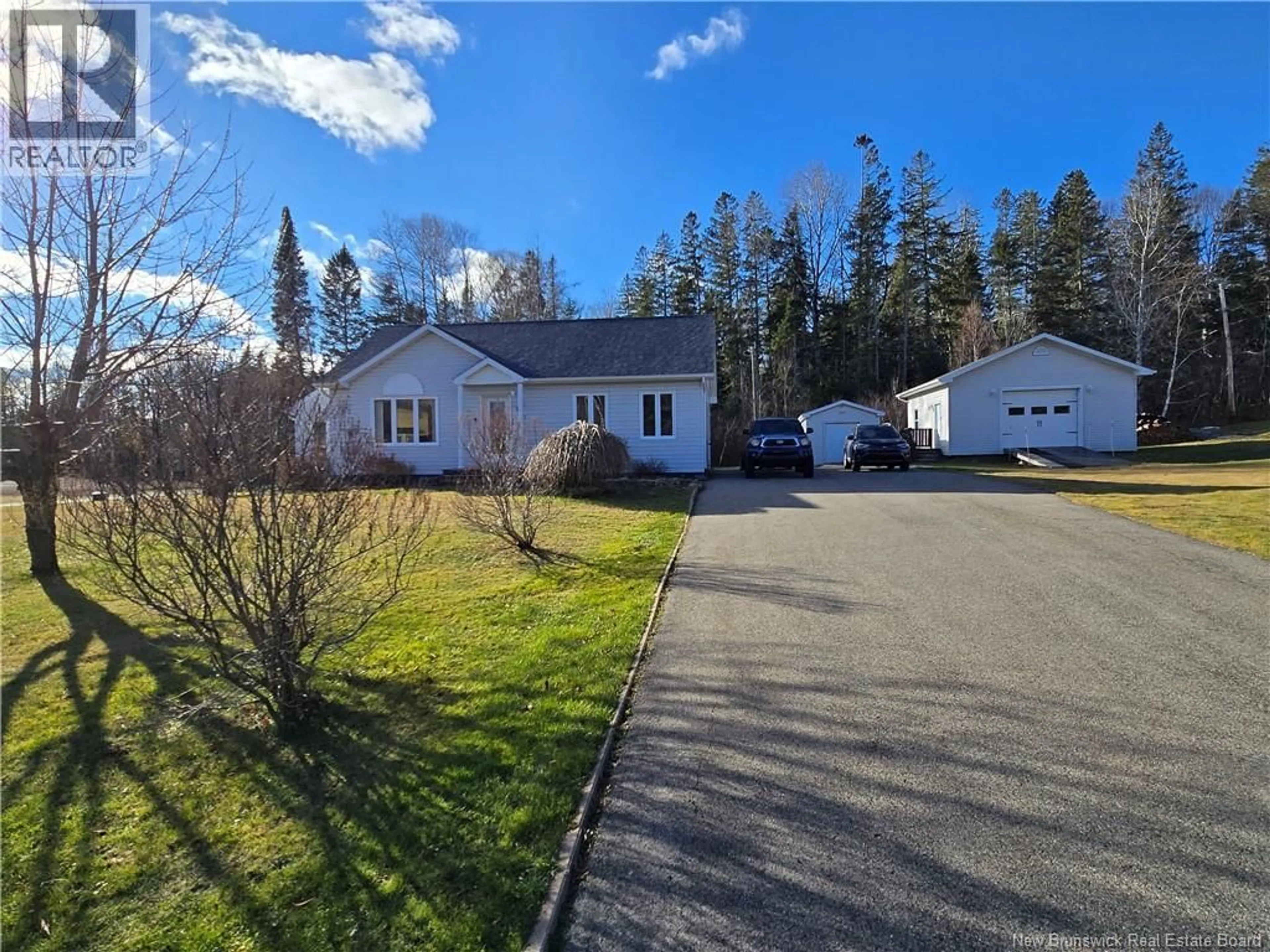 A pic from outside/outdoor area/front of a property/back of a property/a pic from drone, street for 495 DALE, North Tetagouche New Brunswick E2A2Y9