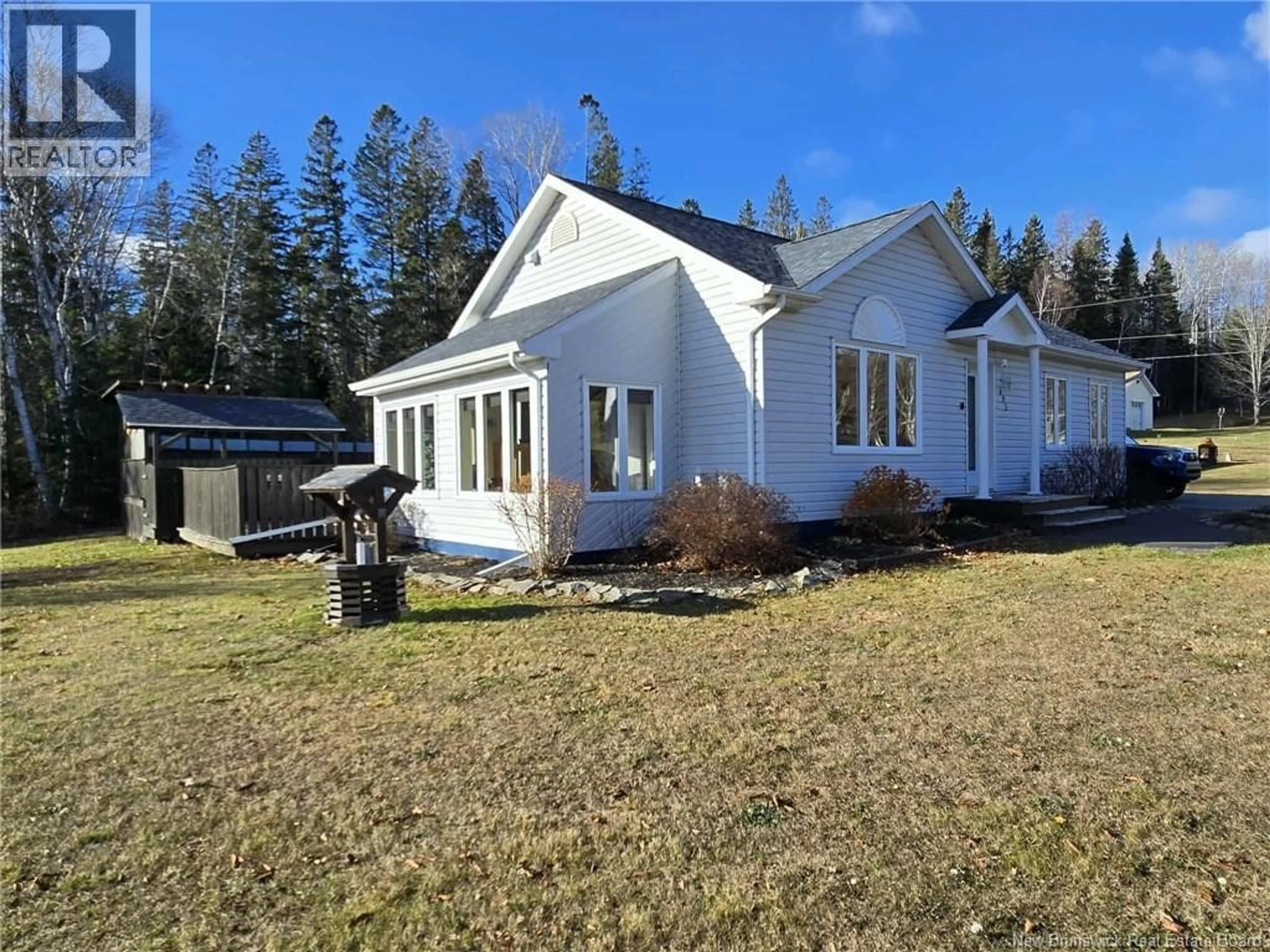 A pic from outside/outdoor area/front of a property/back of a property/a pic from drone, unknown for 495 DALE, North Tetagouche New Brunswick E2A2Y9