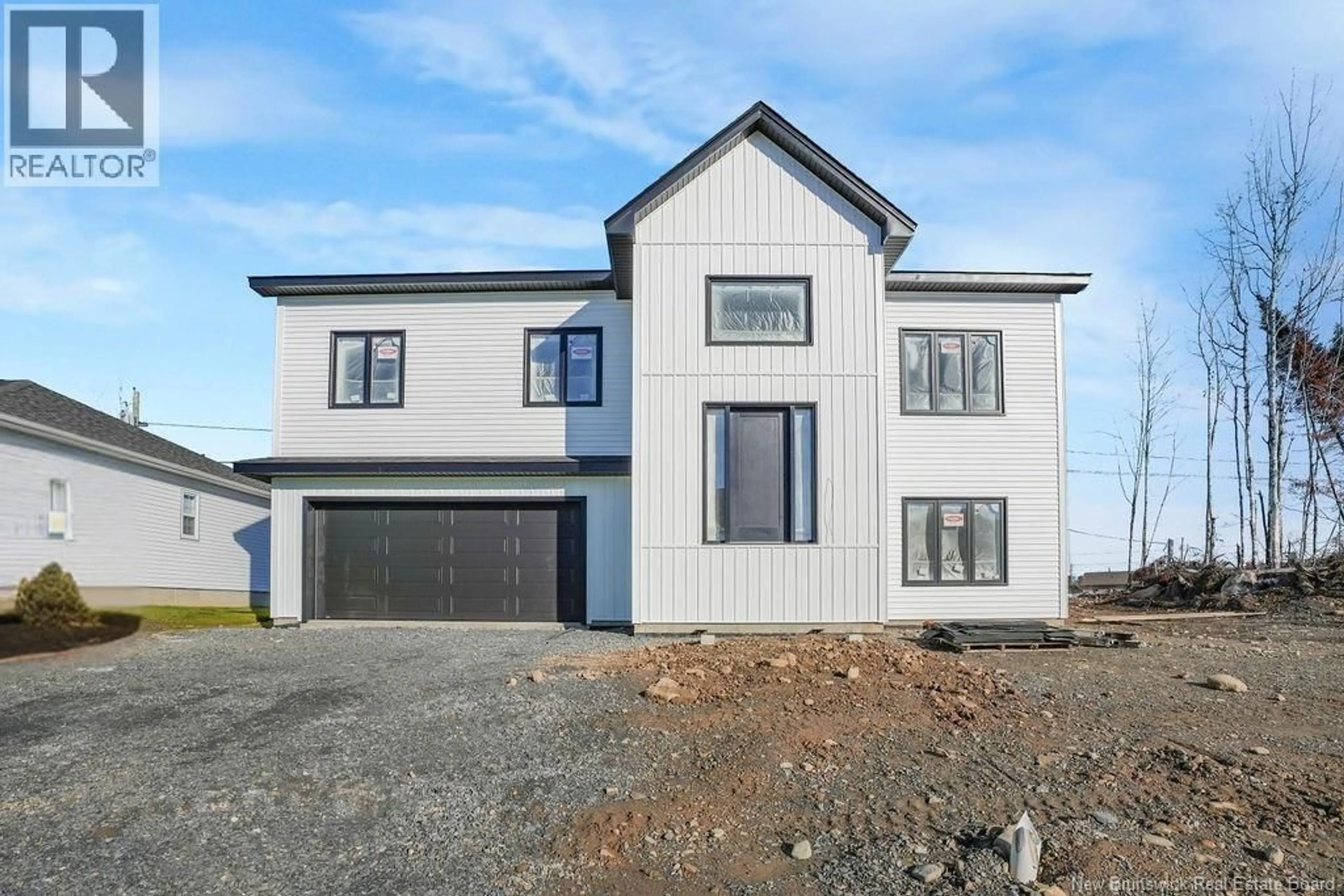 Home with vinyl exterior material, street for 104 GLENNORTH STREET, Fredericton New Brunswick E3G0A6