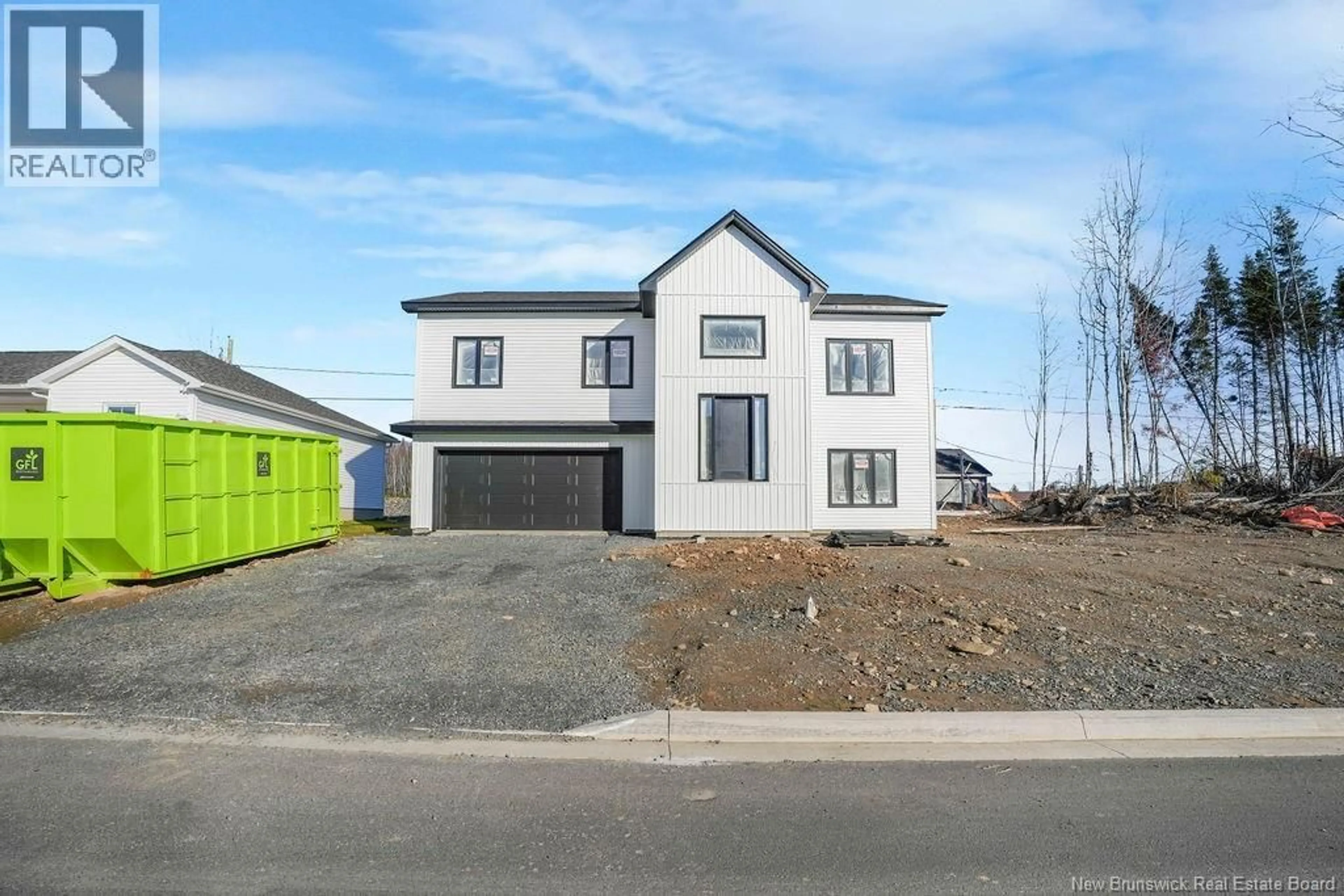 Home with vinyl exterior material, street for 104 GLENNORTH STREET, Fredericton New Brunswick E3G0A6