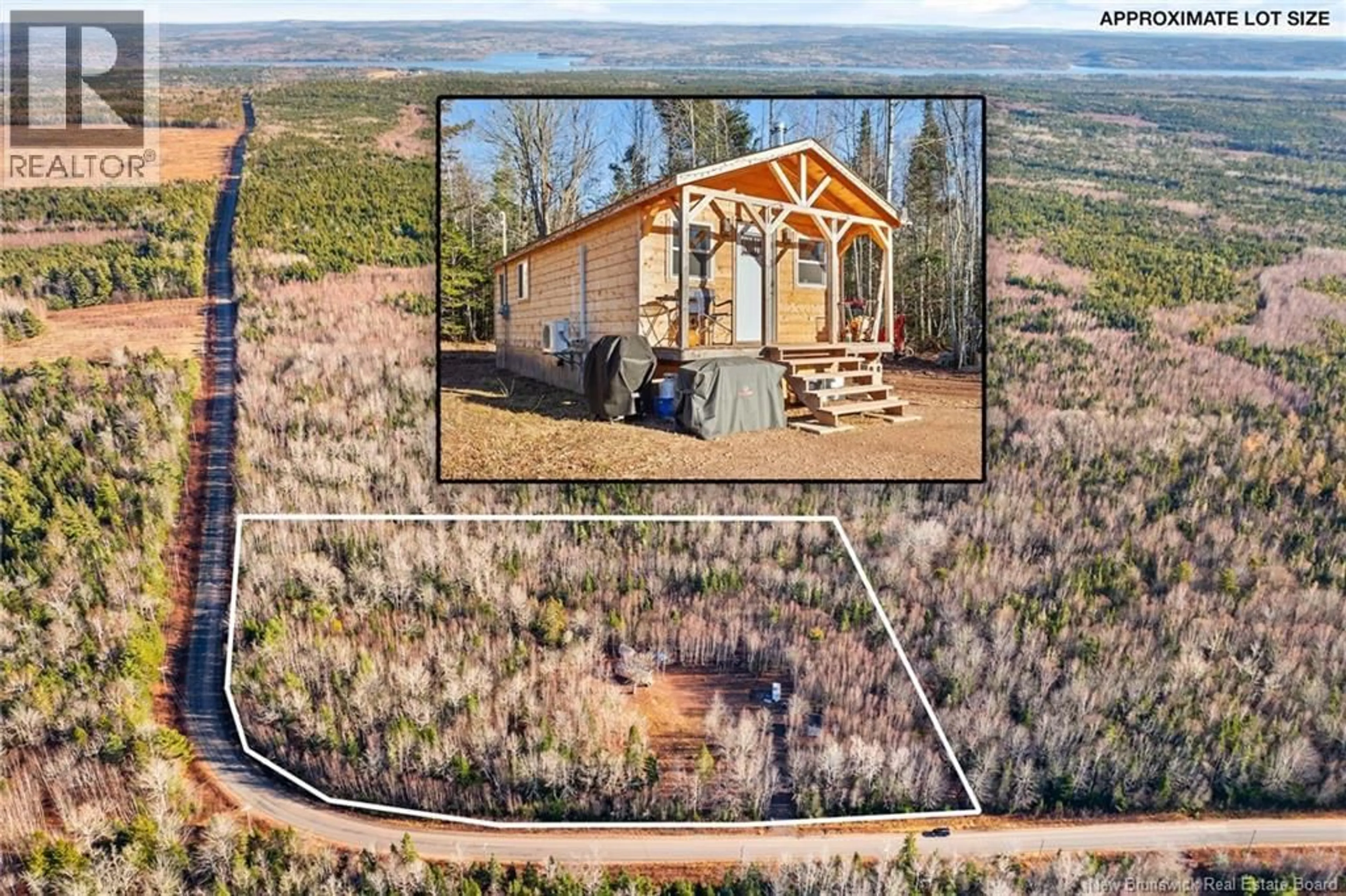 A pic from outside/outdoor area/front of a property/back of a property/a pic from drone, unknown for 256 CHERRY HILL ROAD, Lower Cambridge New Brunswick E4C3S2