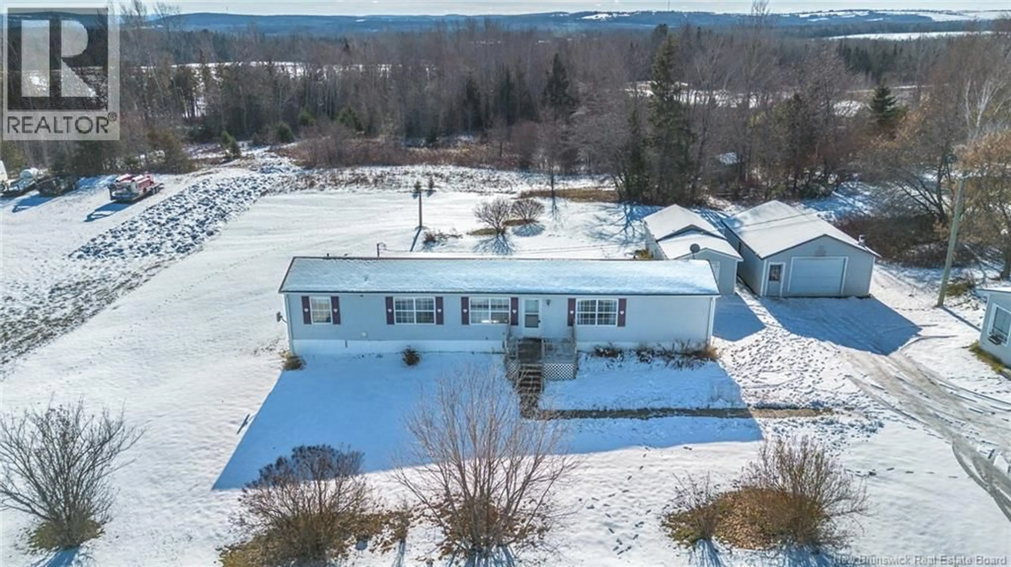 A pic from outside/outdoor area/front of a property/back of a property/a pic from drone, building for 130 LOCKHART MILL ROAD, Jacksonville New Brunswick E7M5K1