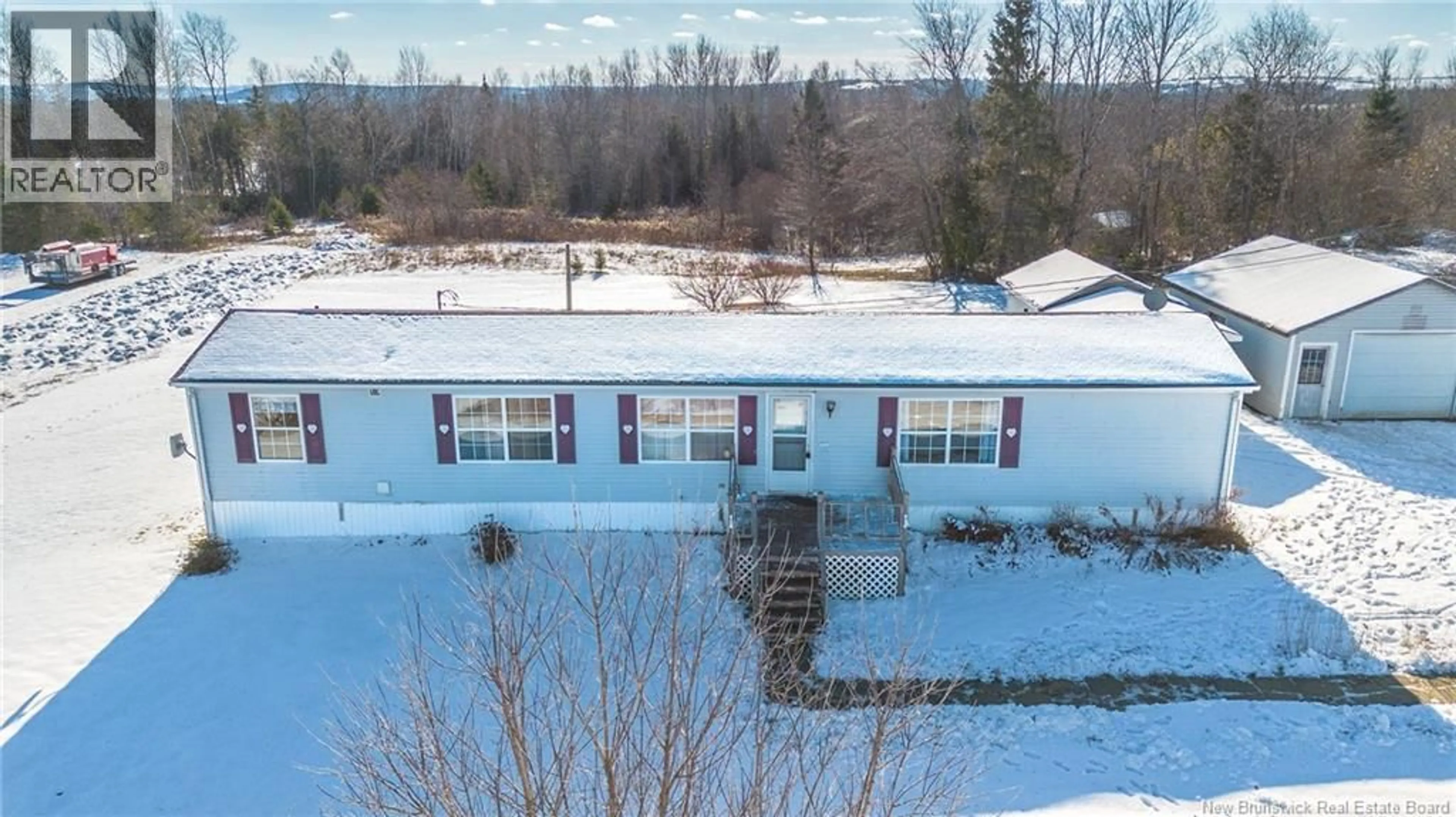 A pic from outside/outdoor area/front of a property/back of a property/a pic from drone, building for 130 LOCKHART MILL ROAD, Jacksonville New Brunswick E7M5K1