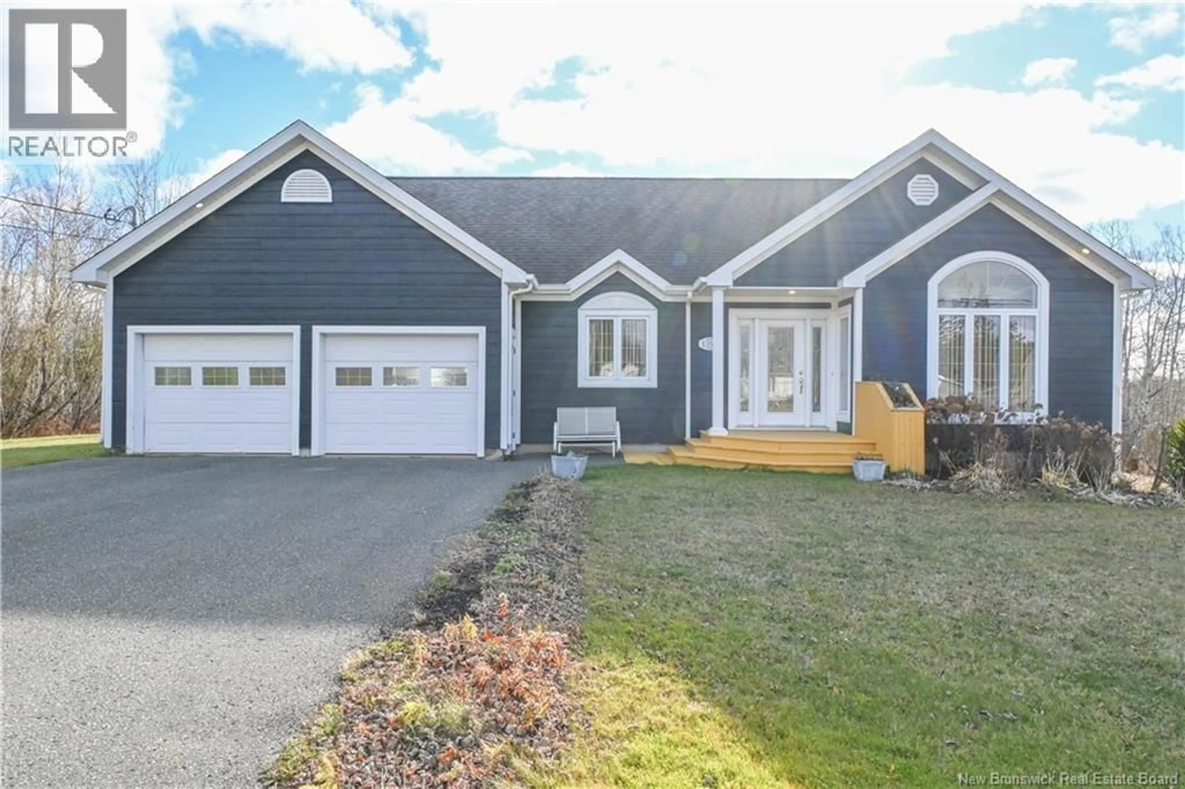 Home with vinyl exterior material, street for 1350 RUE DES FONDATEURS STREET, Paquetville New Brunswick E8R1A4