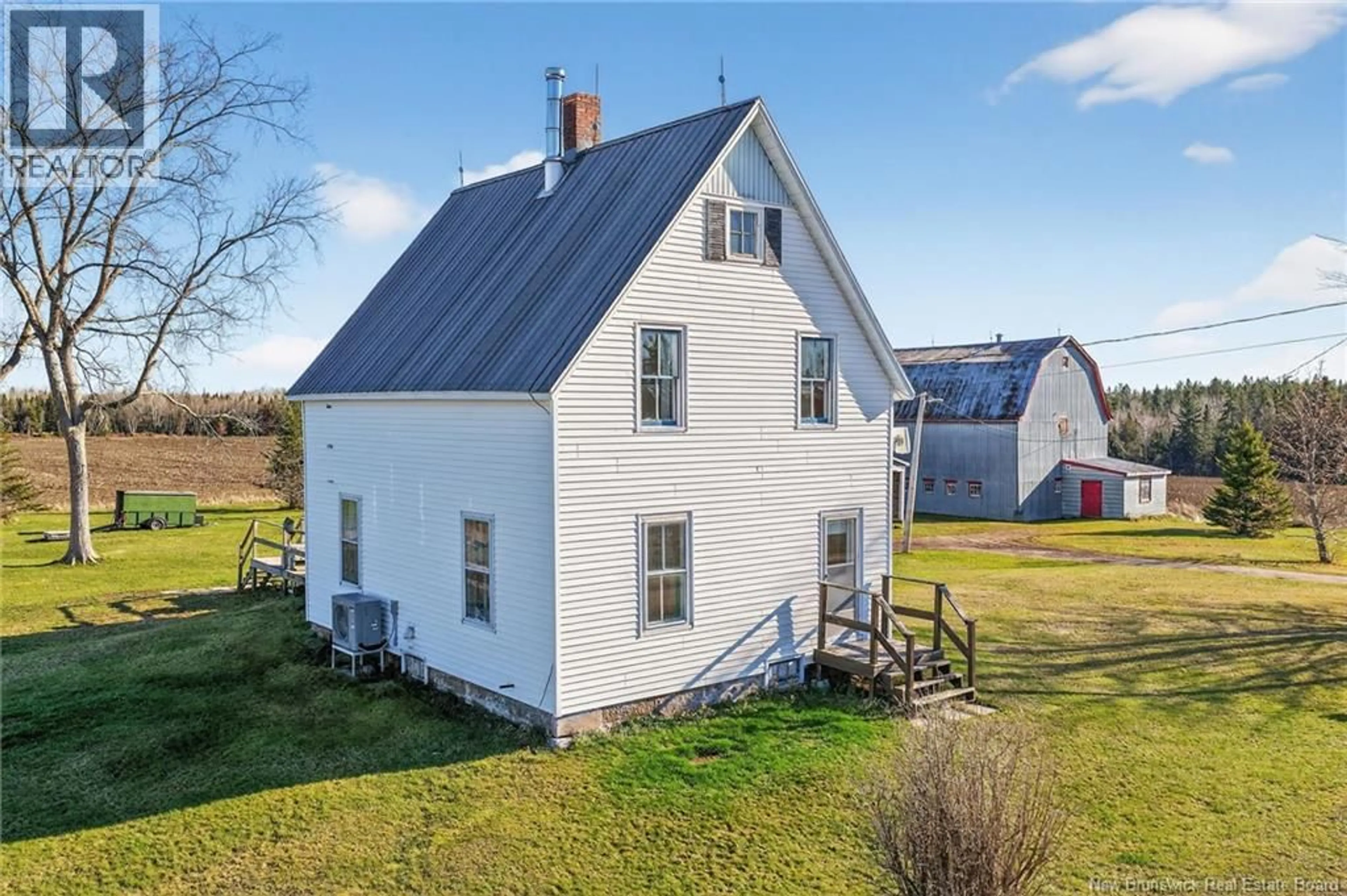 A pic from outside/outdoor area/front of a property/back of a property/a pic from drone, building for 341 RIVER GLADE ROAD, Wheaton Settlement New Brunswick E4Z6K7