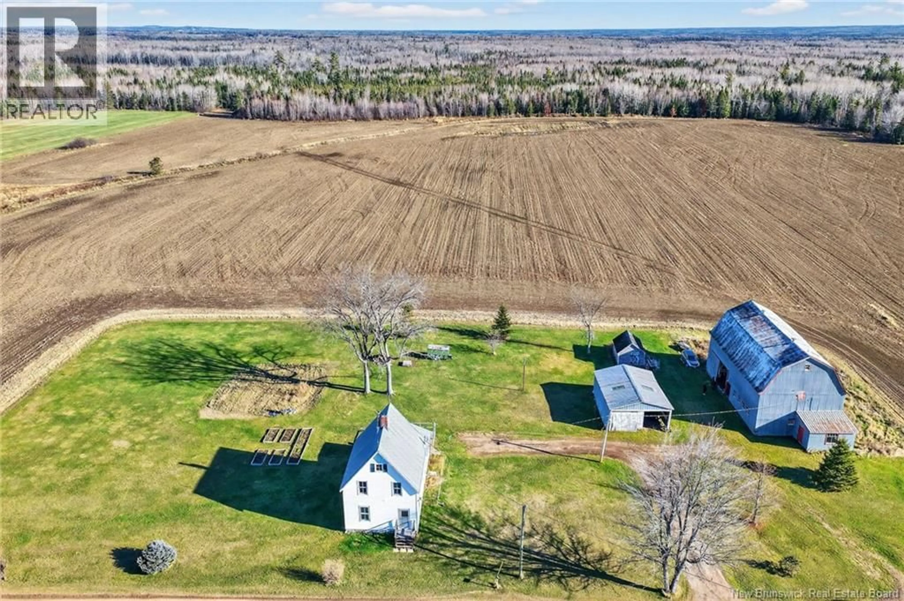 A pic from outside/outdoor area/front of a property/back of a property/a pic from drone, unknown for 341 RIVER GLADE ROAD, Wheaton Settlement New Brunswick E4Z6K7