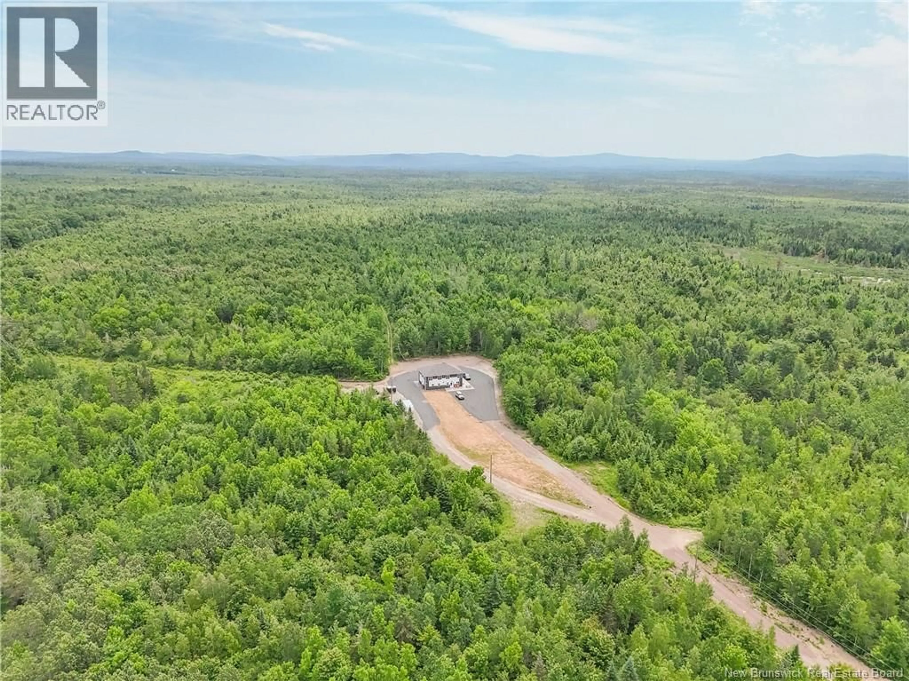 A pic from outside/outdoor area/front of a property/back of a property/a pic from drone, forest/trees view for 300 BOYNE ROAD, Hoyt New Brunswick E5L2C4