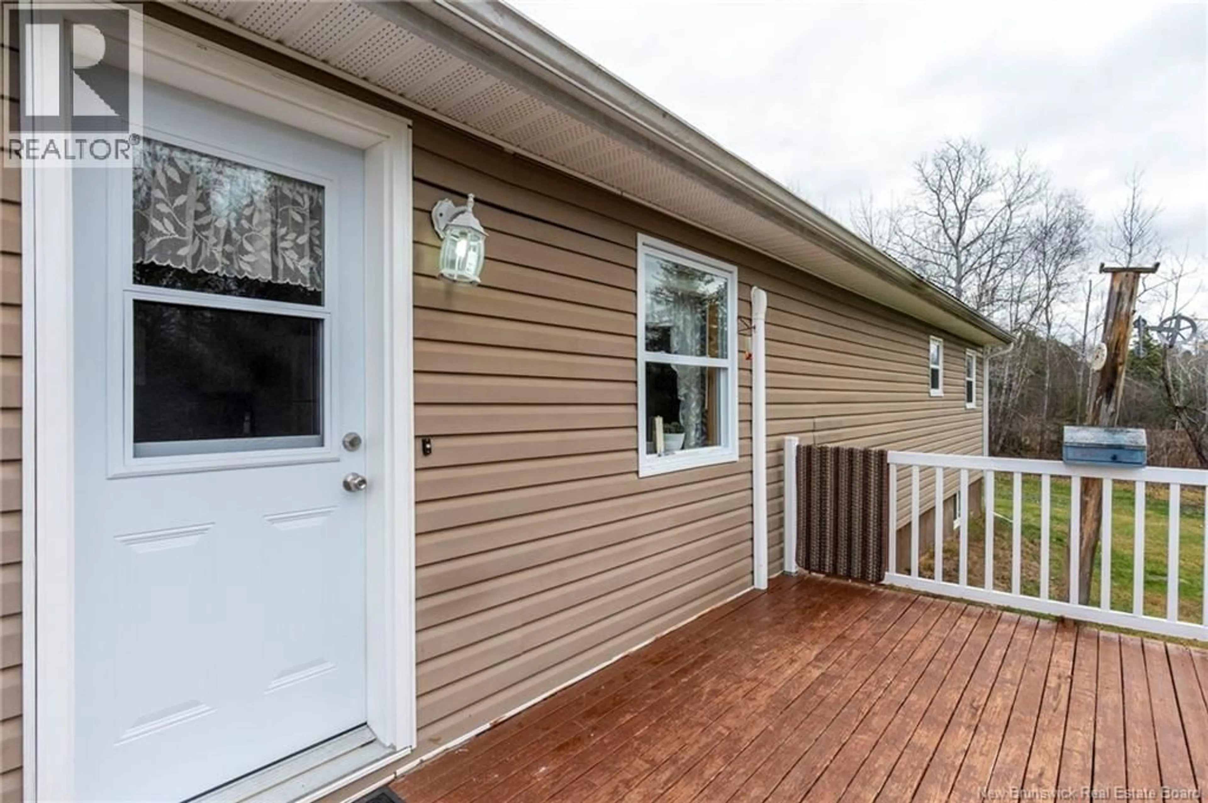 Home with vinyl exterior material, street for 1277 ROUTE 118, White Rapids New Brunswick E9B1B5