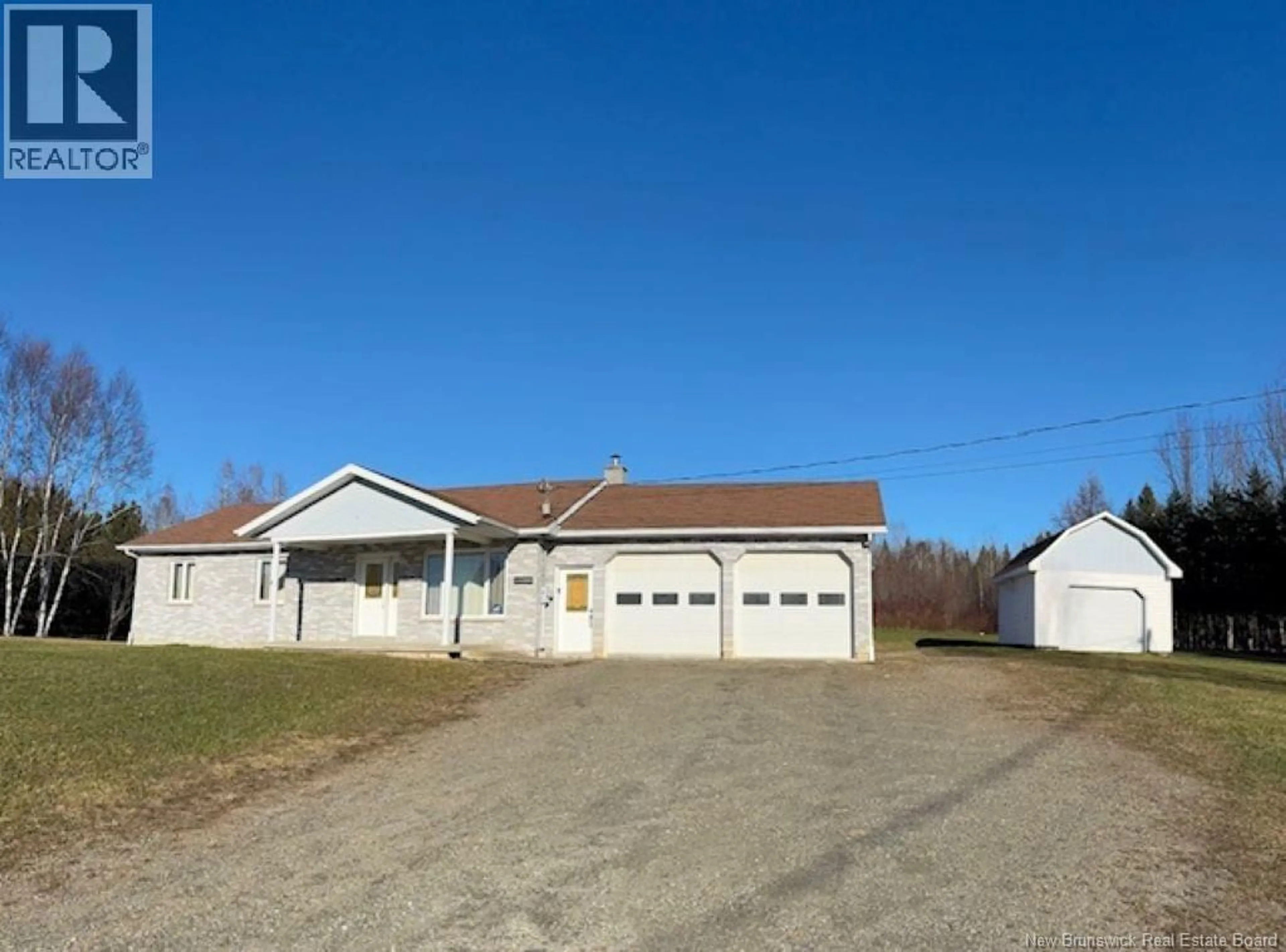 A pic from outside/outdoor area/front of a property/back of a property/a pic from drone, street for 11481 144 ROUTE ROUTE, Saint-Léonard-Parent New Brunswick E7E2N1