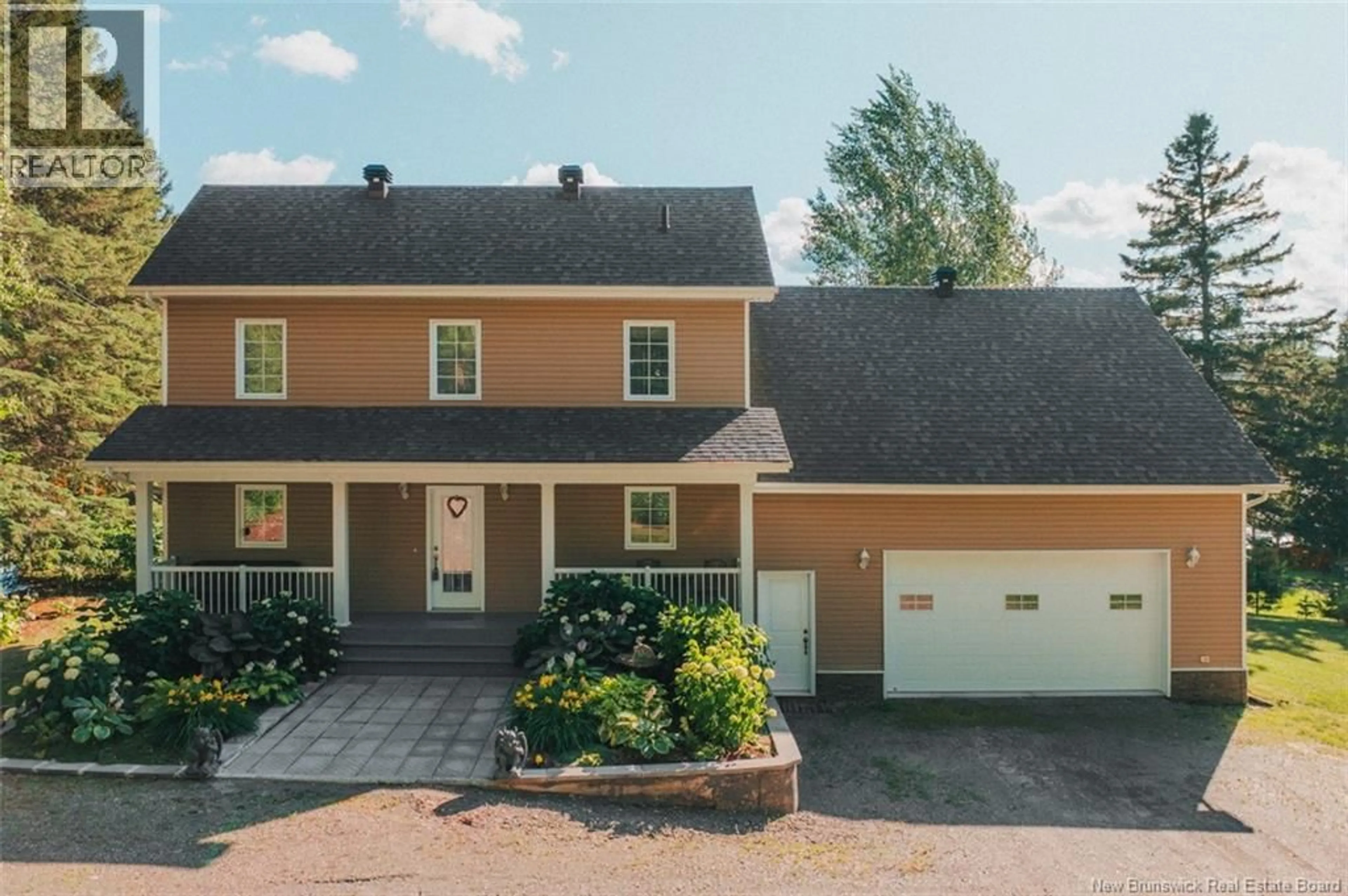 A pic from outside/outdoor area/front of a property/back of a property/a pic from drone, street for 580 DE L'ÉGLISE ROAD, Lac Baker New Brunswick E7A1L4