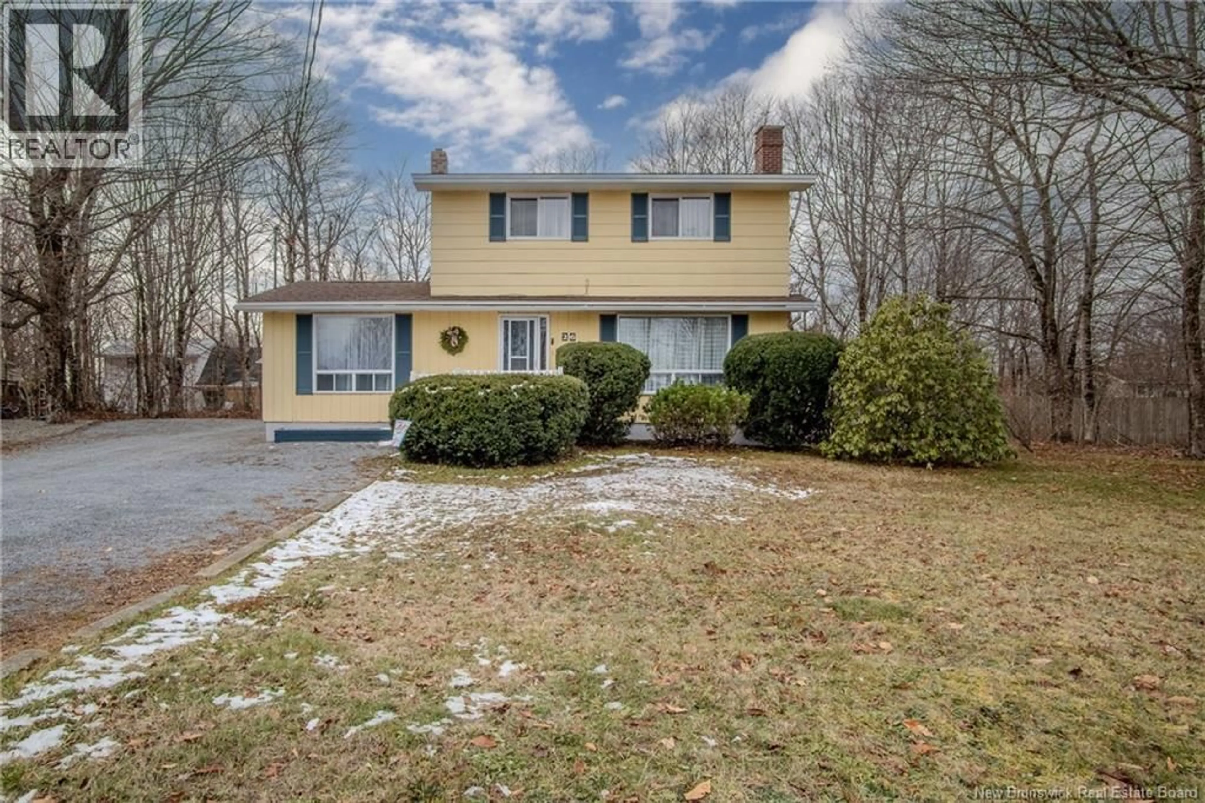 Home with vinyl exterior material, street for 26 FRASER AVENUE, Saint John New Brunswick E2N1M3