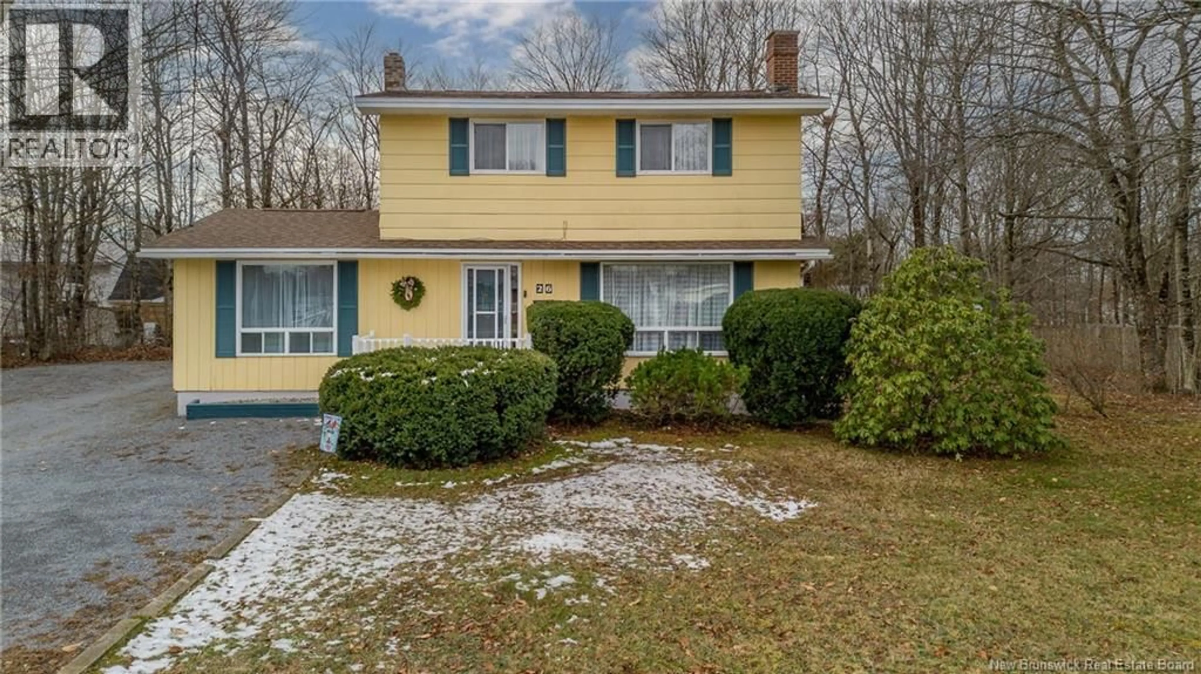 Home with vinyl exterior material, street for 26 FRASER AVENUE, Saint John New Brunswick E2N1M3