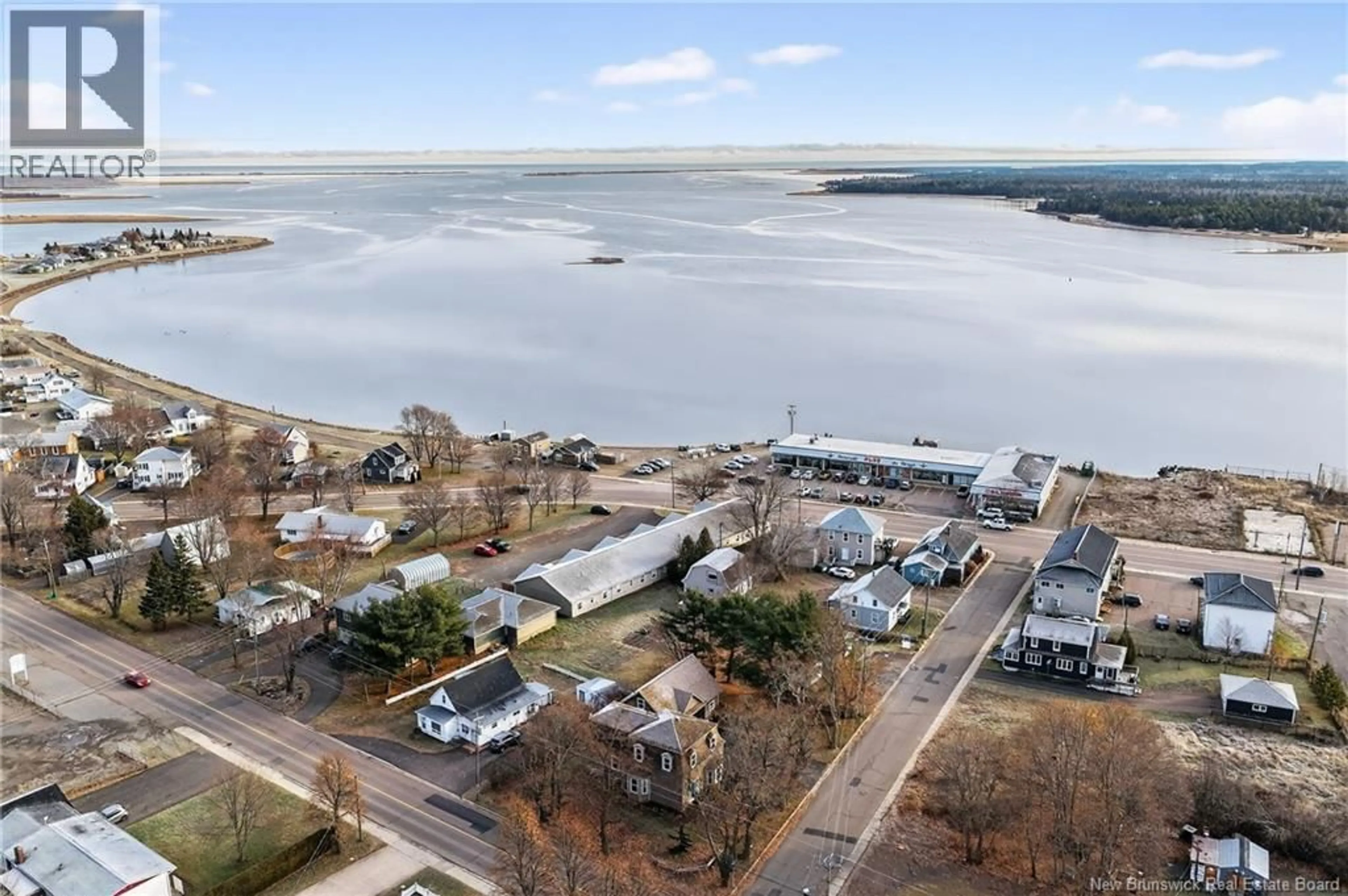 A pic from outside/outdoor area/front of a property/back of a property/a pic from drone, water/lake/river/ocean view for 10 SHEDDON STREET, Richibucto New Brunswick E4W4J4