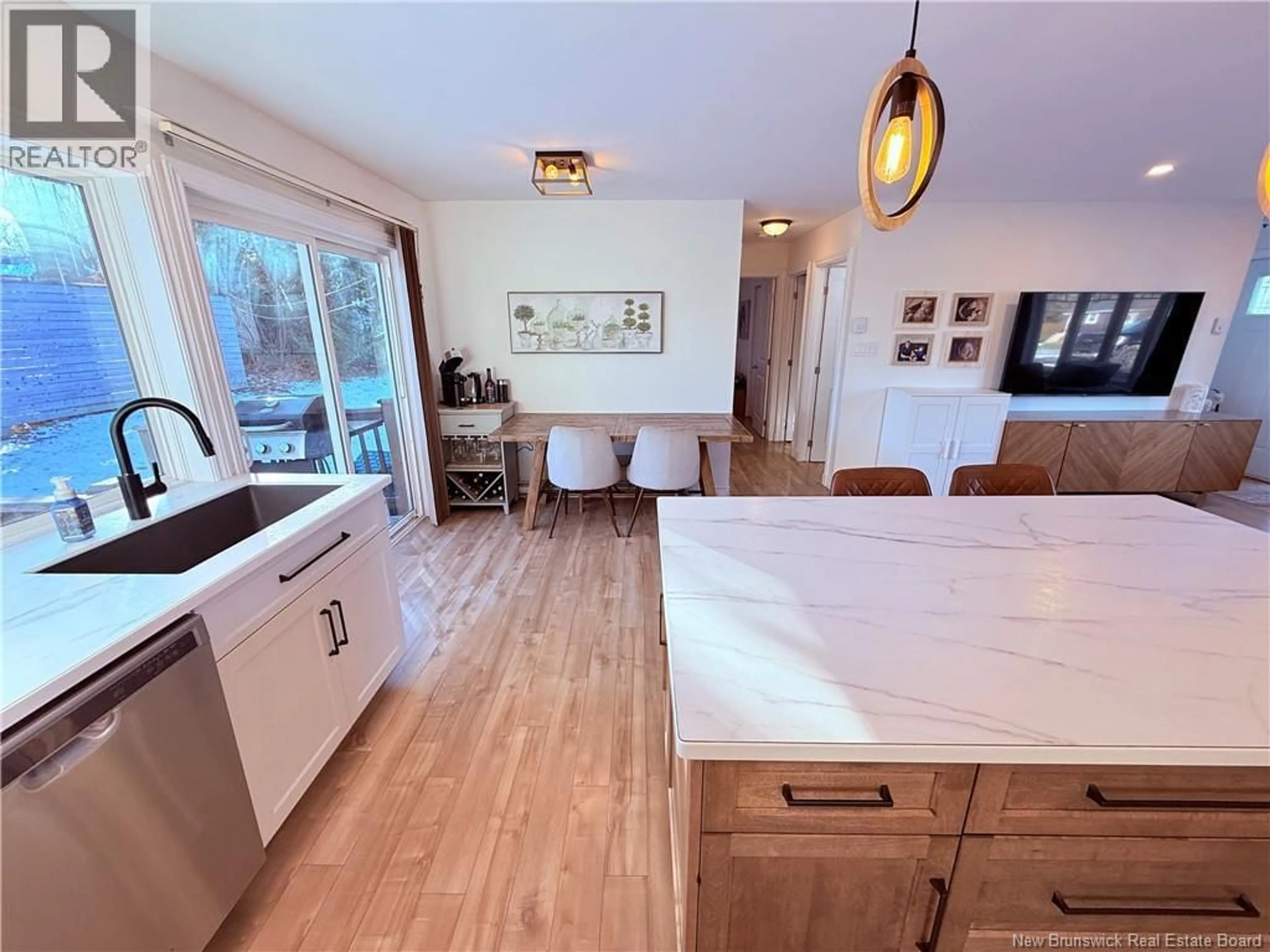 Open concept kitchen, unknown for 109 FISHER AVENUE, Woodstock New Brunswick E7M1S1