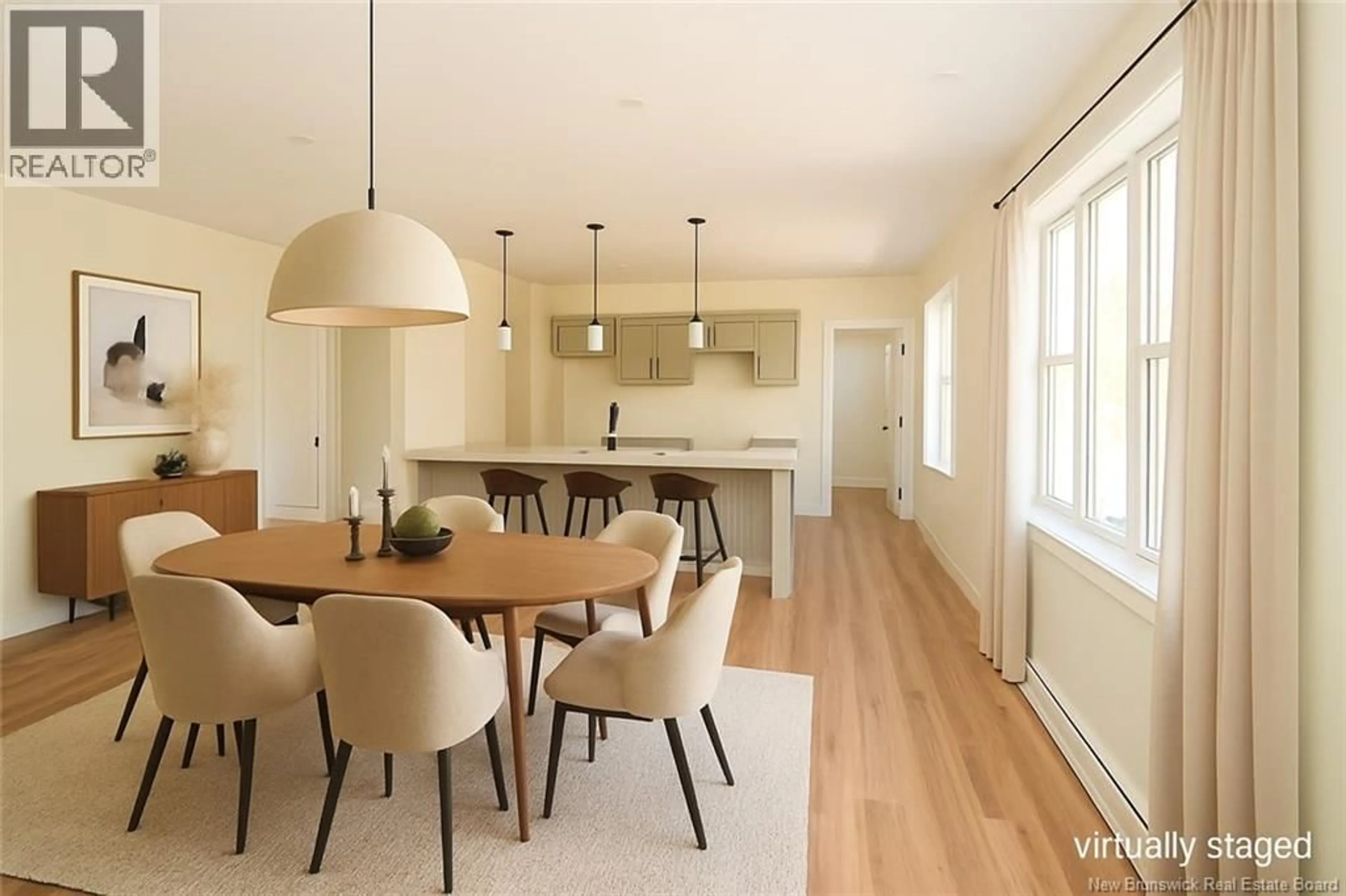 Dining room, wood/laminate floor for 106 WEBB ROAD, Tracy New Brunswick E5L1L6