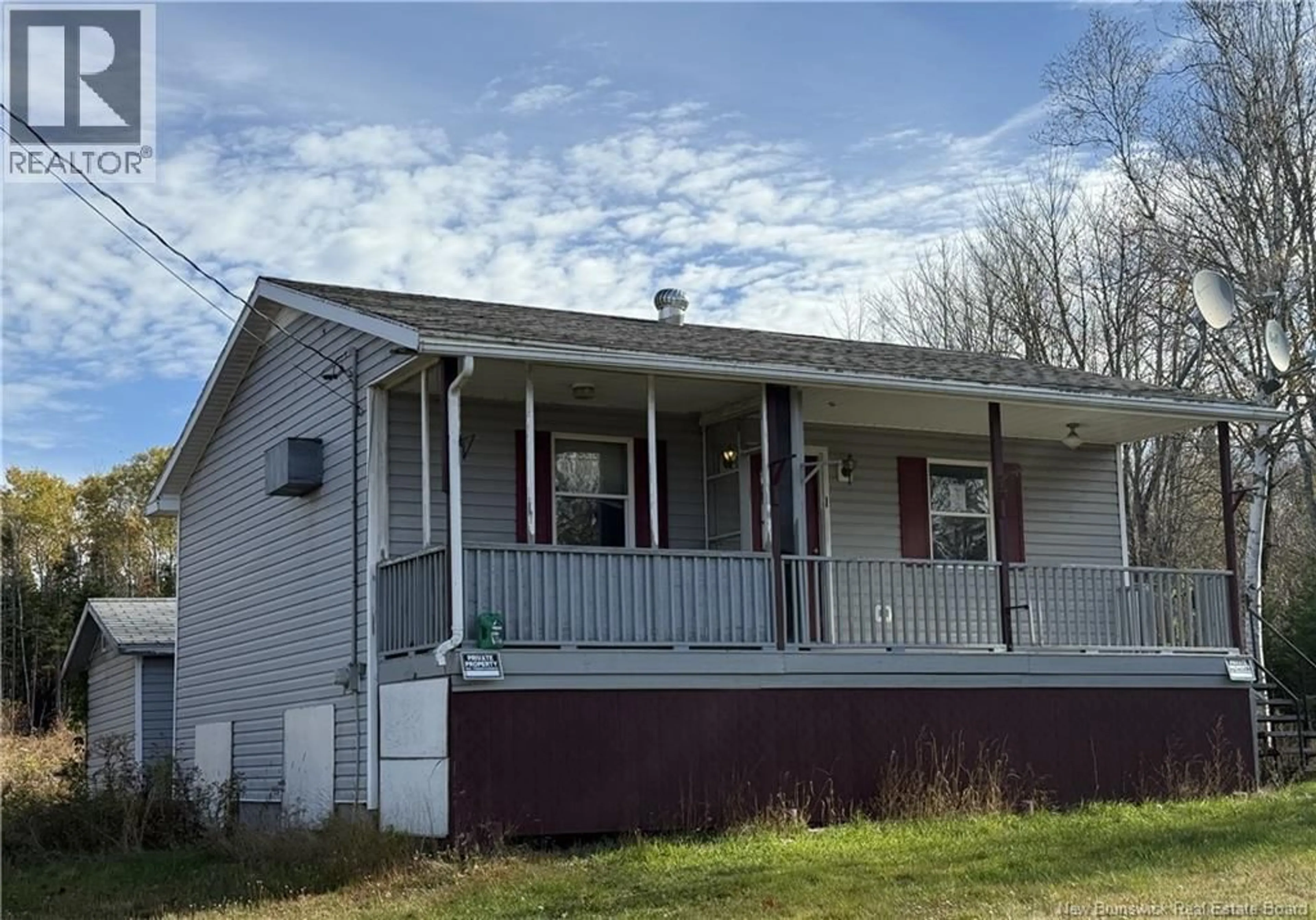 Home with vinyl exterior material, building for 1180 ROUTE 745, Canoose New Brunswick E5A1K1