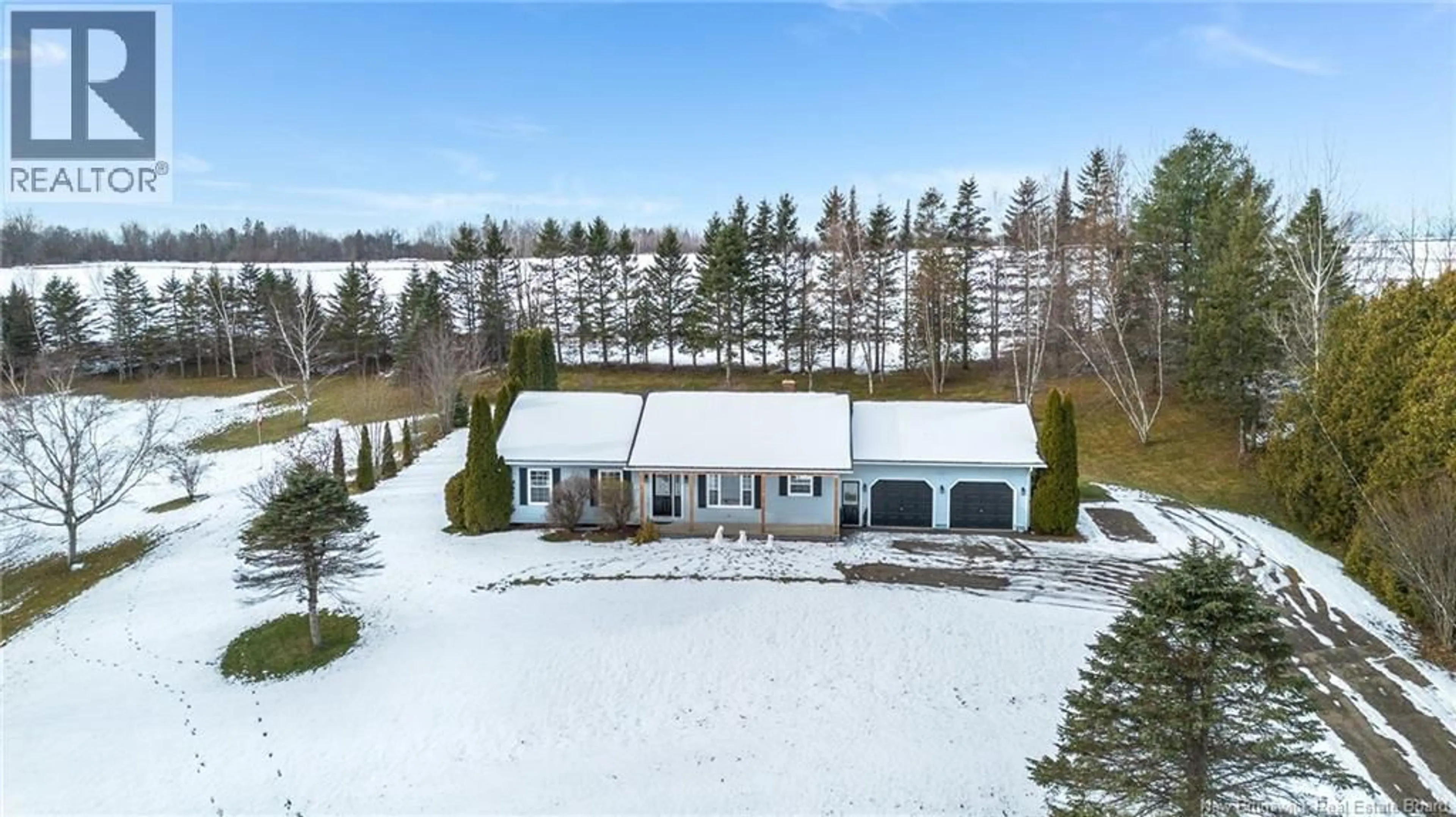 A pic from outside/outdoor area/front of a property/back of a property/a pic from drone, unknown for 4269 103 ROUTE, Connell New Brunswick E7P3A3