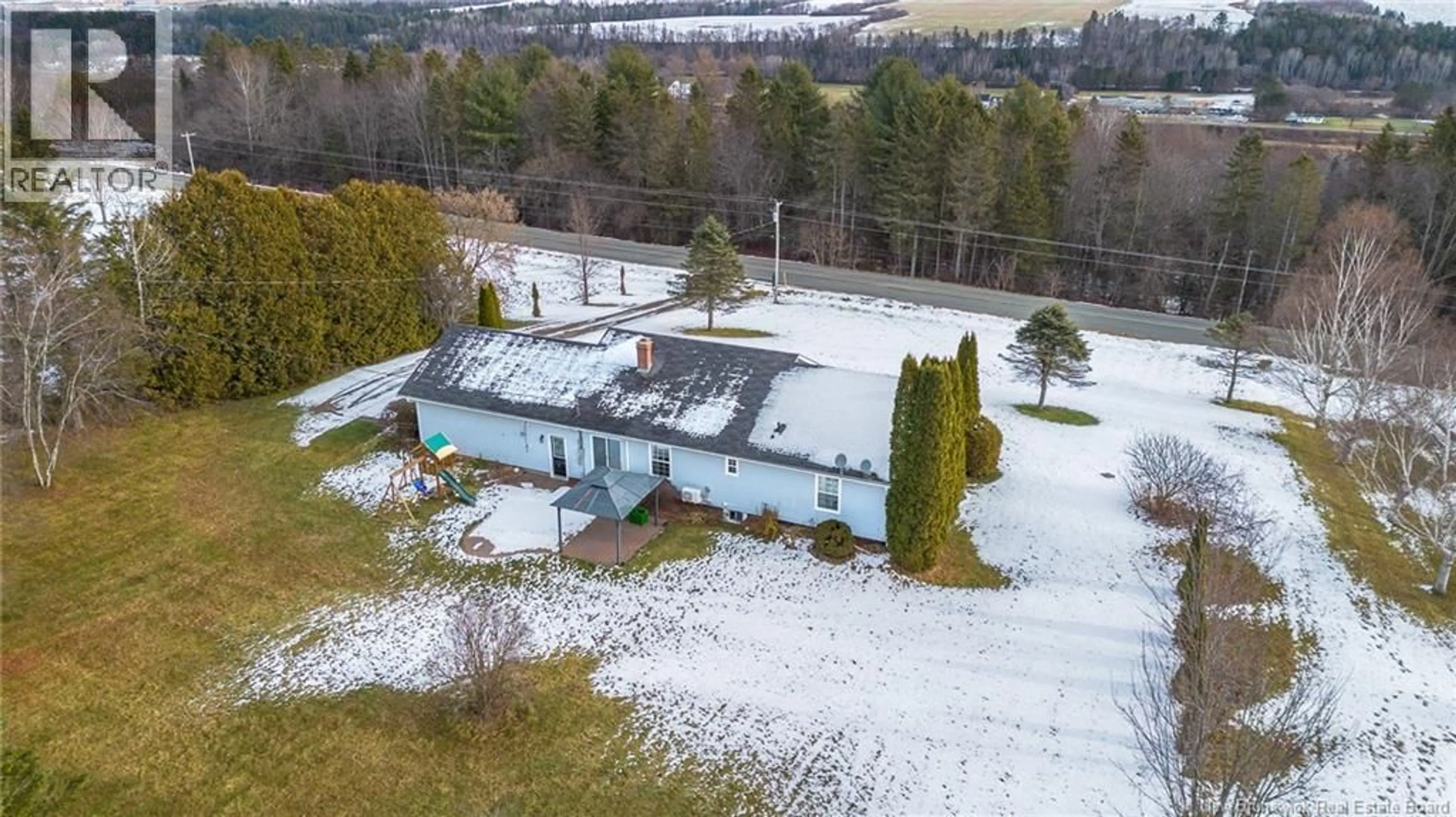 A pic from outside/outdoor area/front of a property/back of a property/a pic from drone, building for 4269 103 ROUTE, Connell New Brunswick E7P3A3