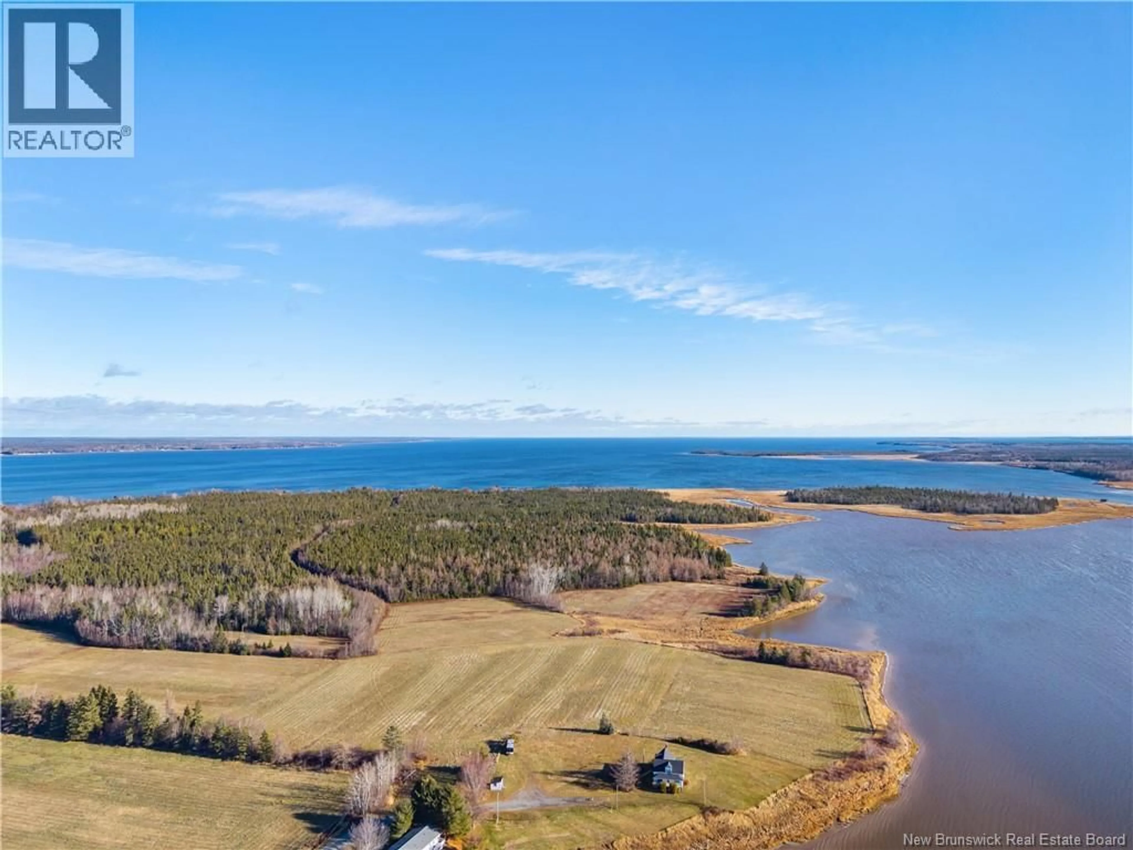 A pic from outside/outdoor area/front of a property/back of a property/a pic from drone, water/lake/river/ocean view for 180 MURDOCK ROAD, Napan New Brunswick E1N5A2