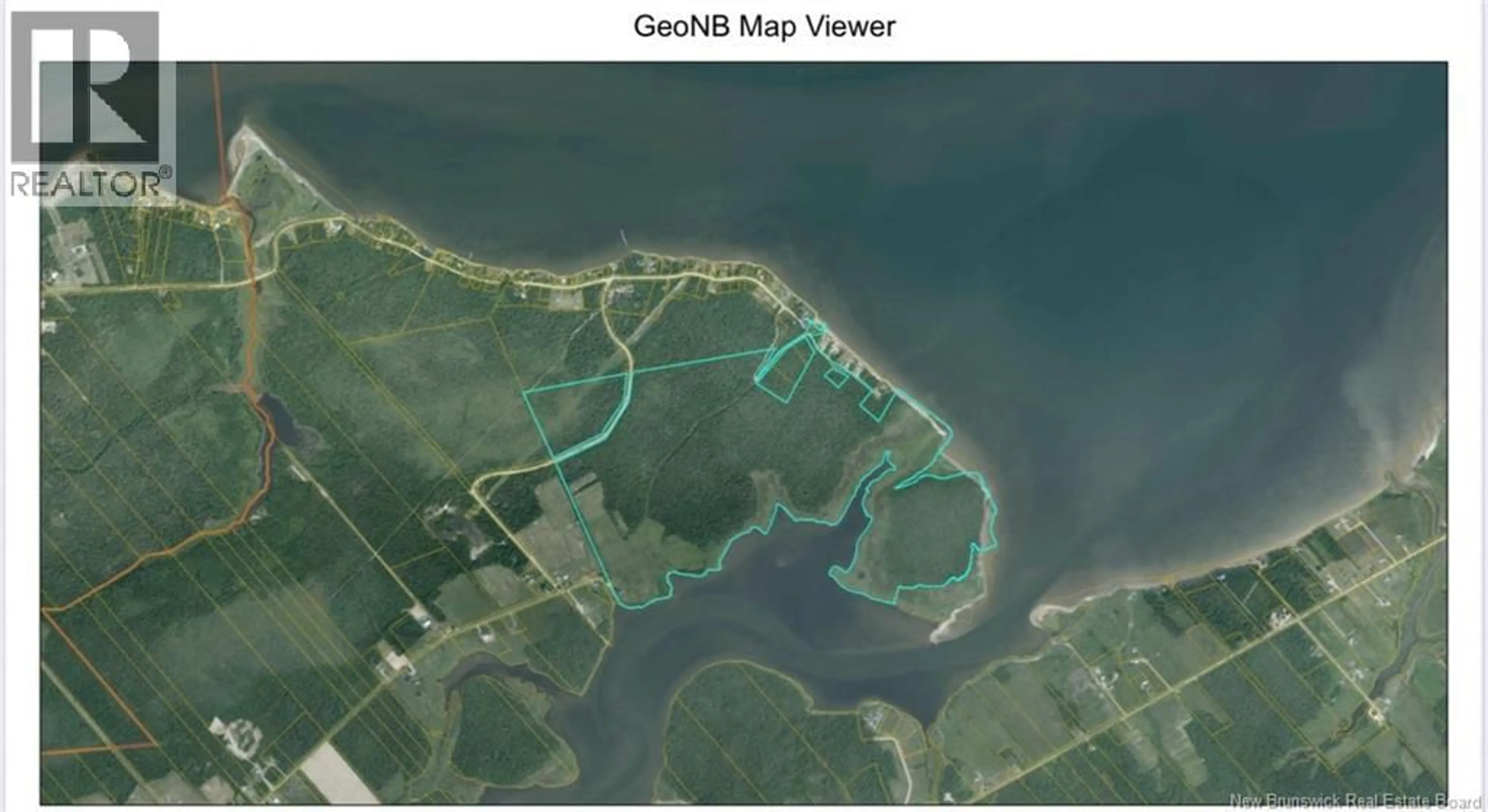 Picture of a map for 180 MURDOCK ROAD, Napan New Brunswick E1N5A2