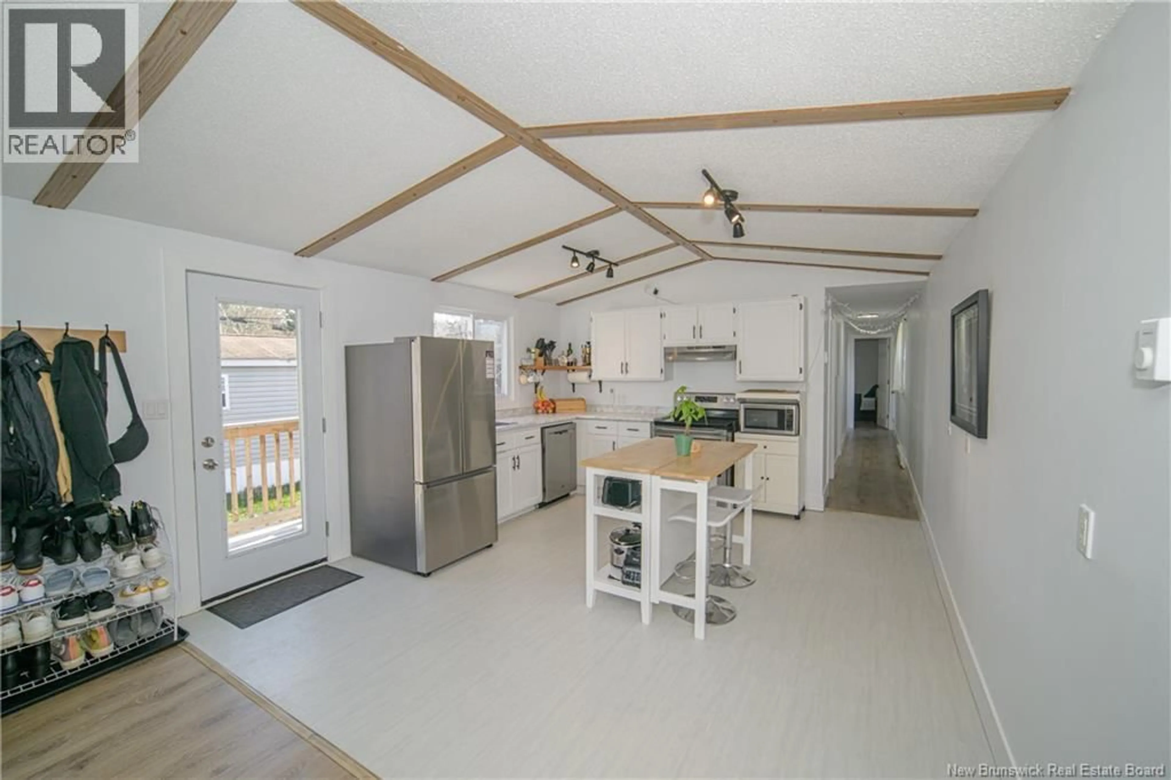 Open concept kitchen, ceramic/tile floor for 214 DRIFTWOOD LOOP, Fredericton New Brunswick E3B7P2