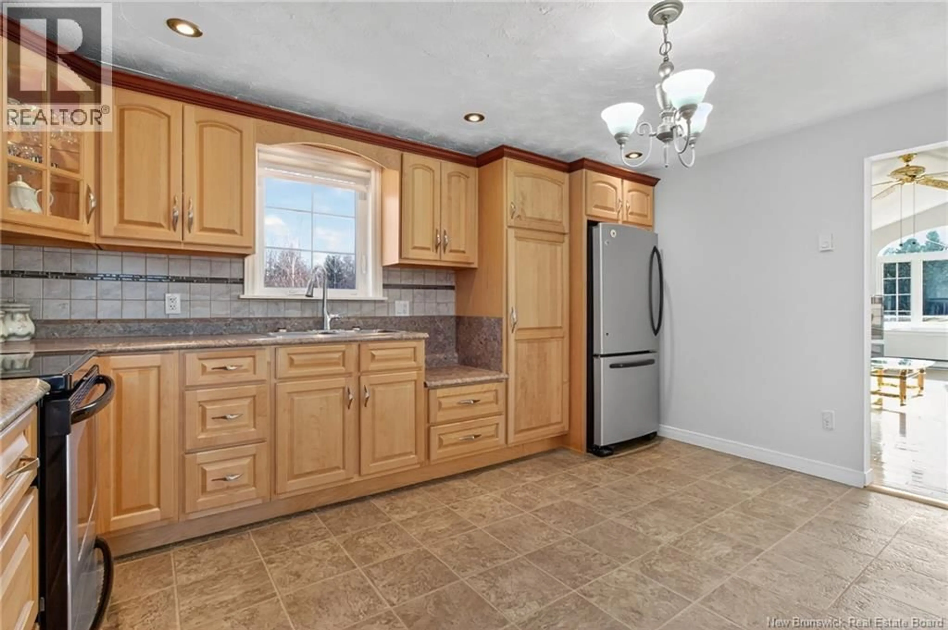 Standard kitchen, ceramic/tile floor for 271 RTE 505, Sainte-Anne-De-Kent New Brunswick E4S1J7