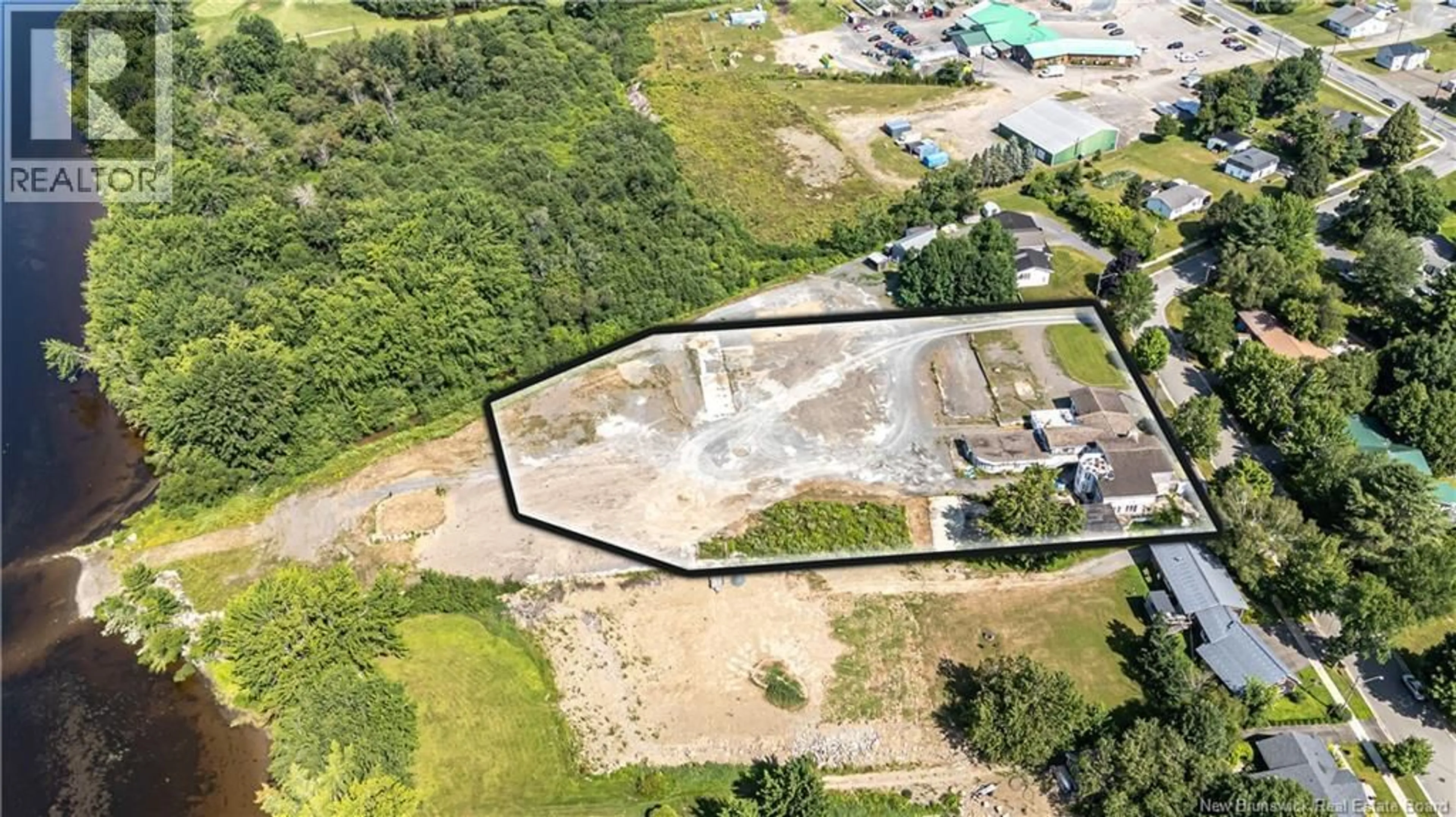 A pic from outside/outdoor area/front of a property/back of a property/a pic from drone, building for 59-69 ROSS TERRACE, Fredericton New Brunswick W3A8E5